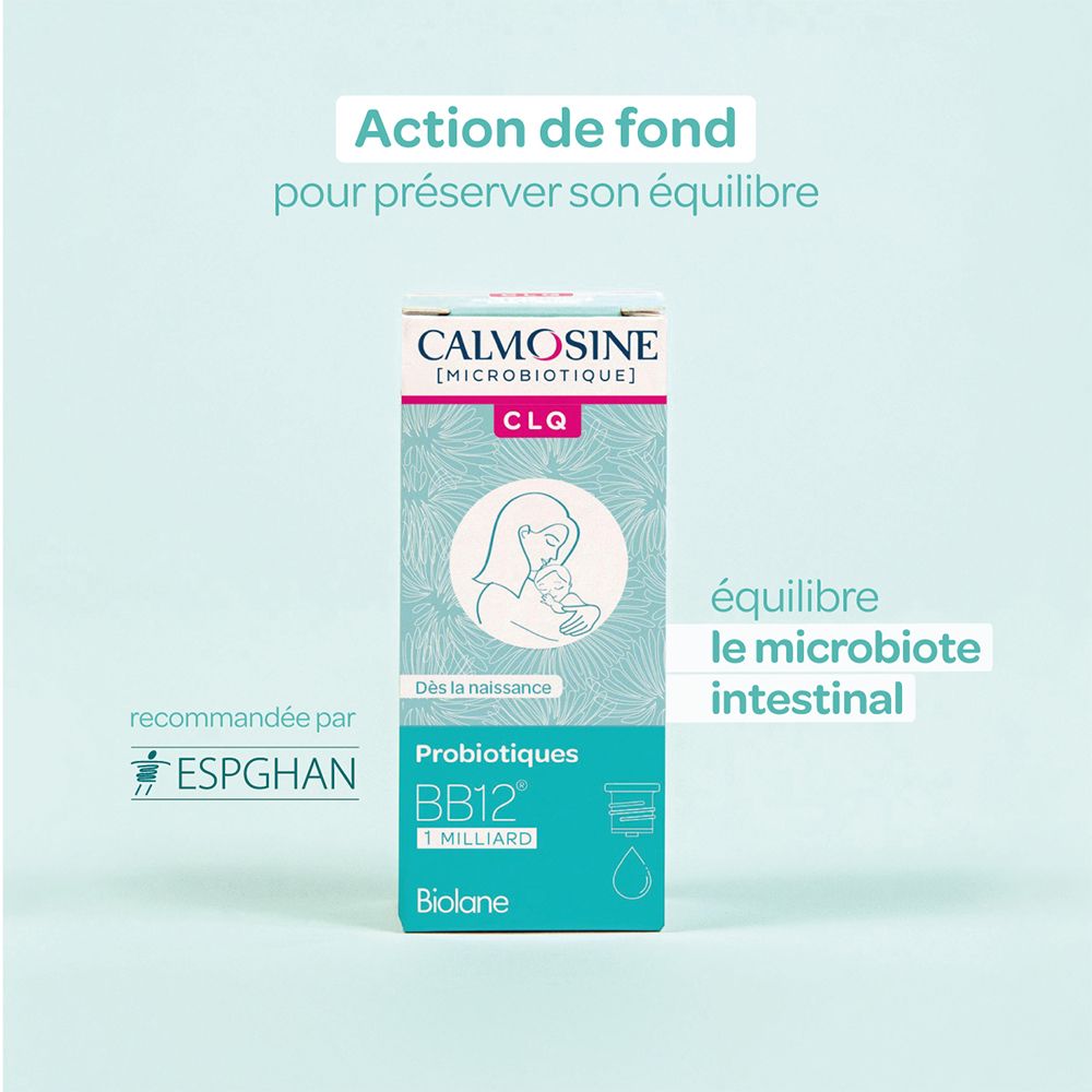 Calmosine Microbiotique CLQ - Equilibre de la flore - Compte-Gouttes - 8ml
