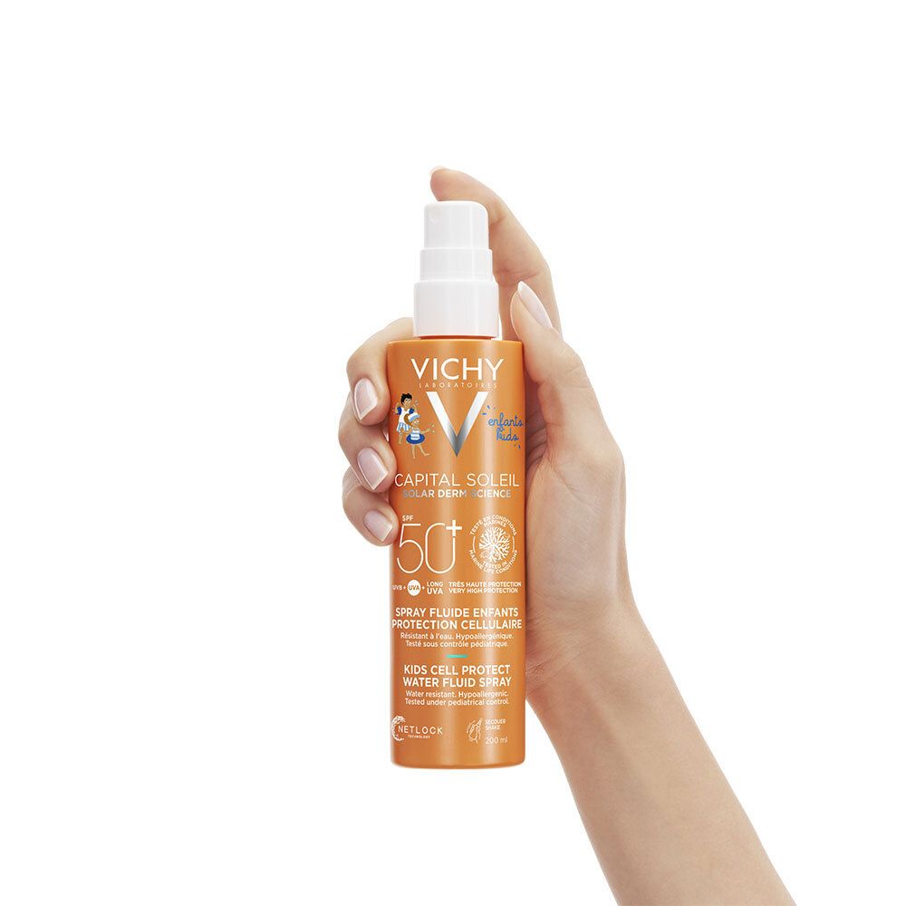 Capital Soleil Spray Fluide Enfants SPF50+ 200ml
