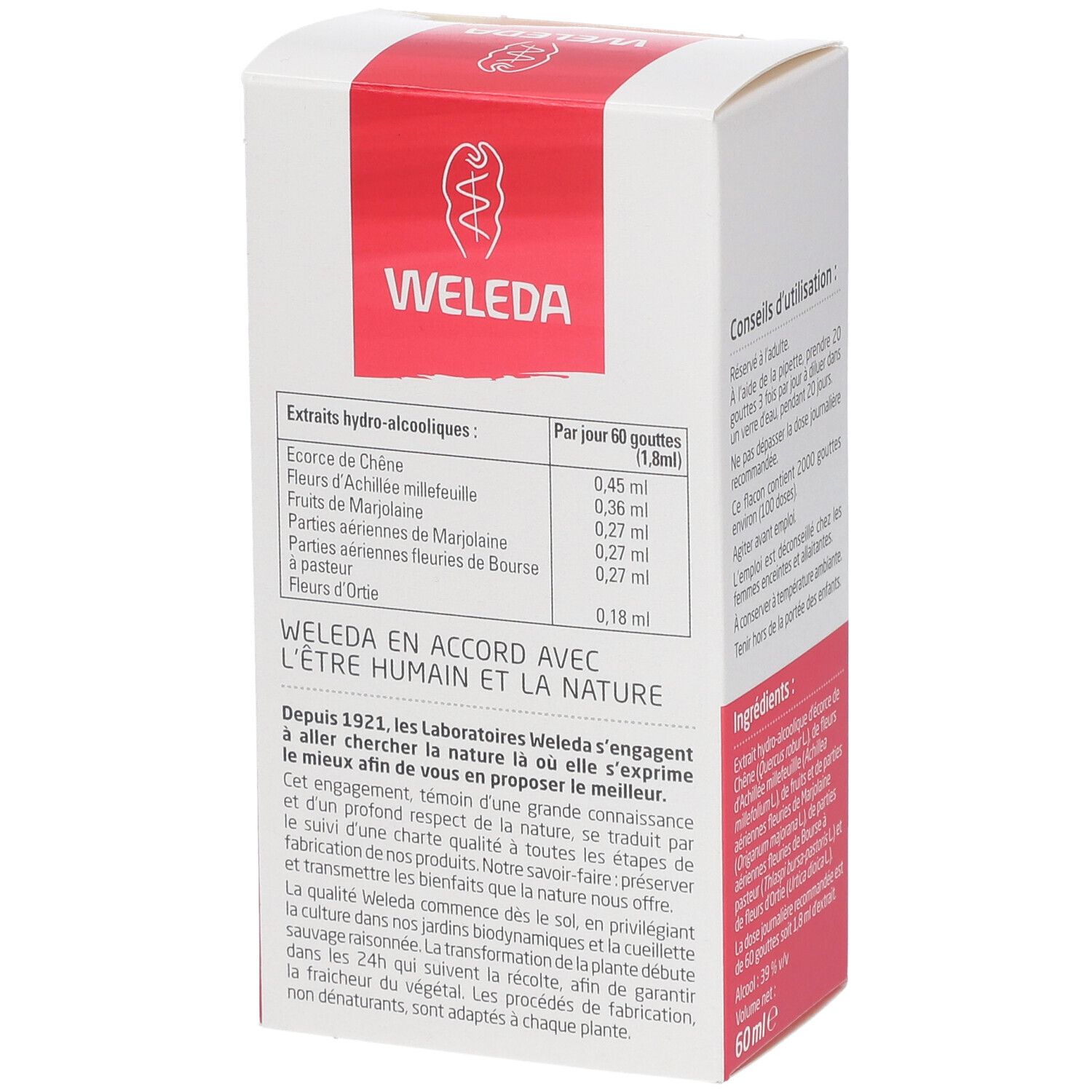 WELEDA Cycleda Achillée millefeuille
