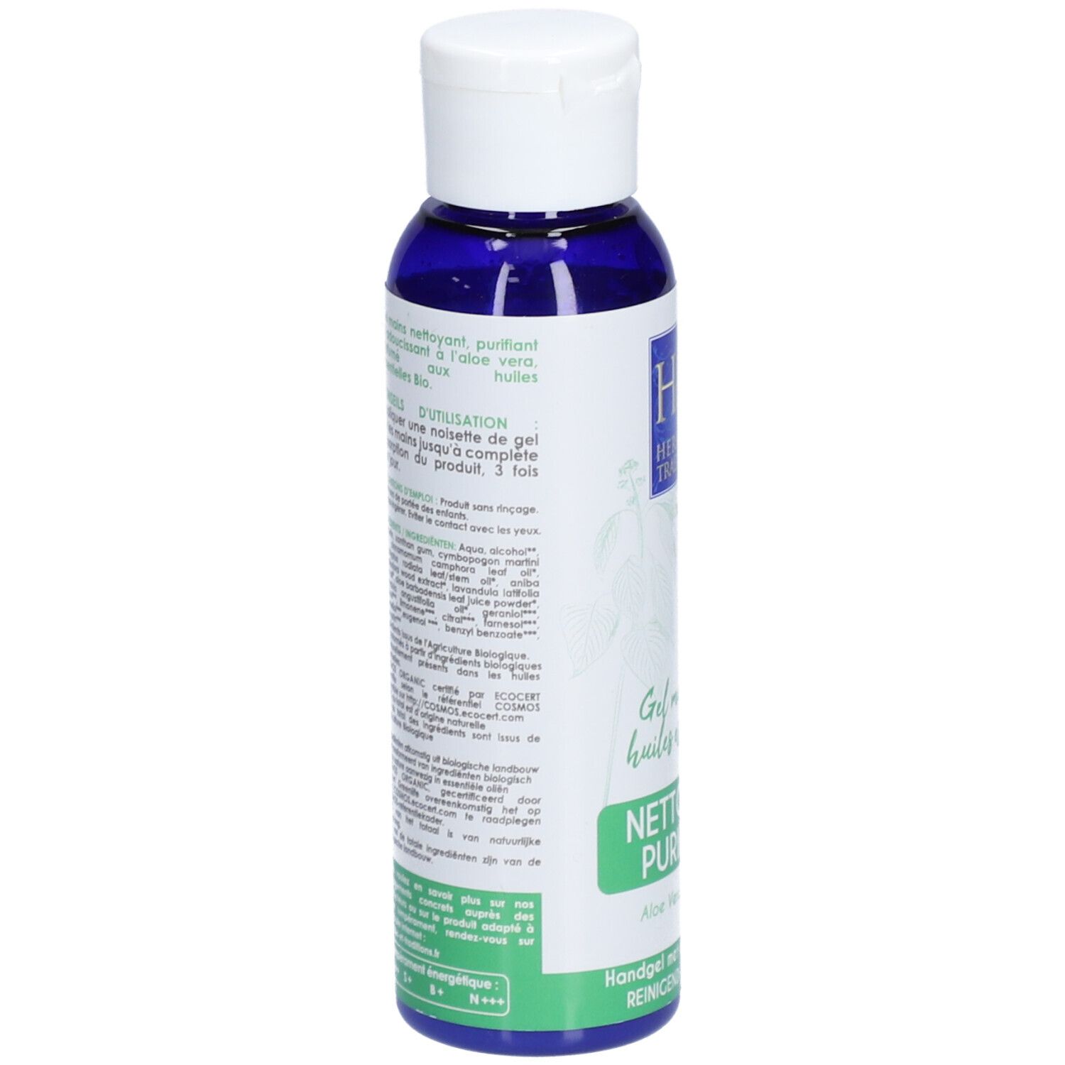 Herbes et Traditions Gel Mains aux huiles essentielles Bio