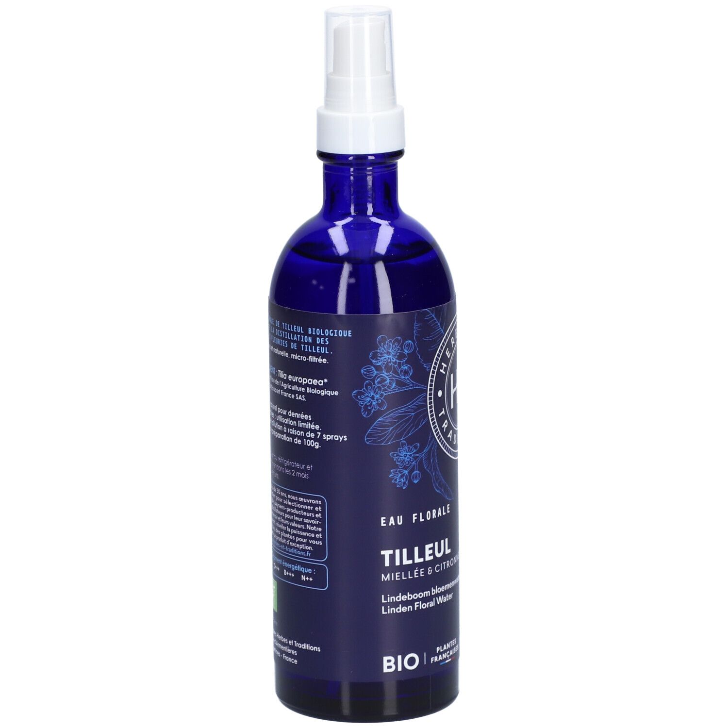 Herbes et Traditions Tilleul Bio  Hydrolat de Tilleul