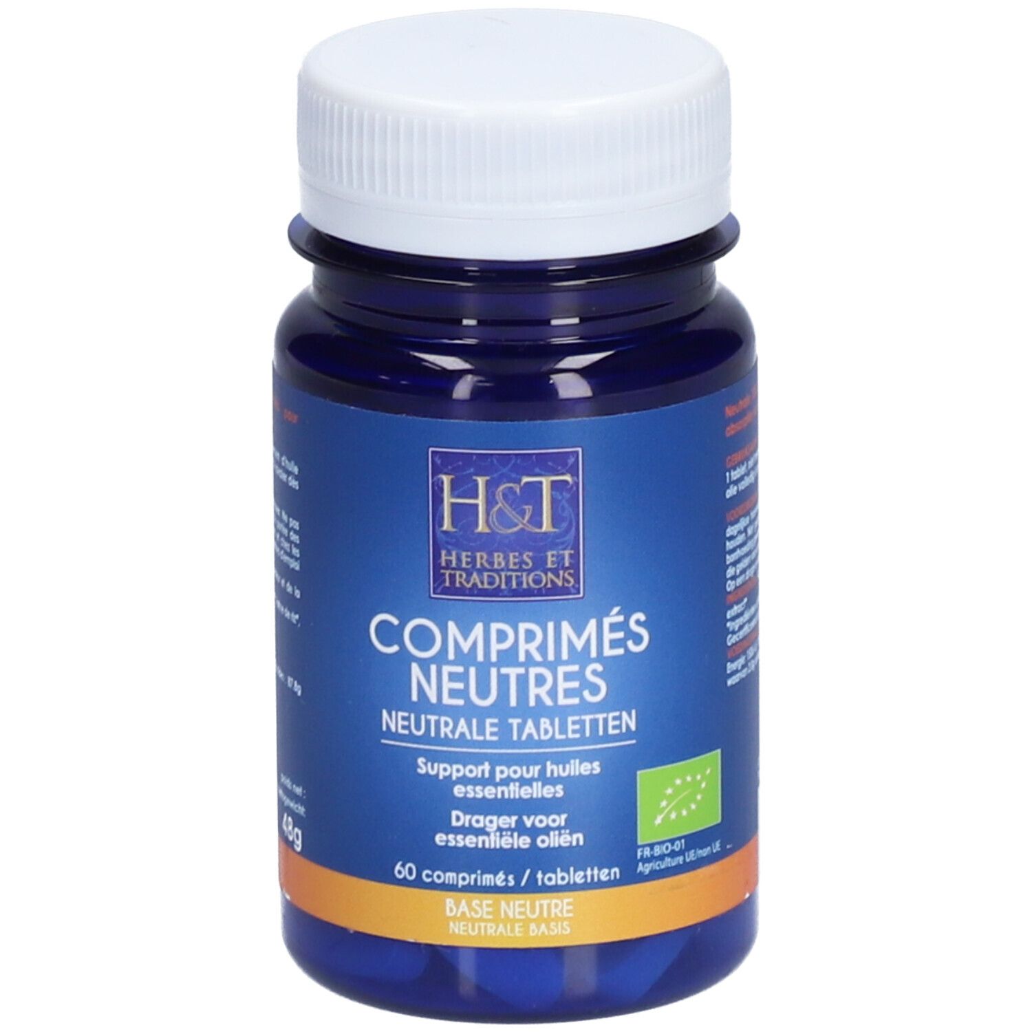 HERBES ET TRADITIONS PREPARATION BASE NEUTRE - COMPRIMÉS BIO NEUTRES