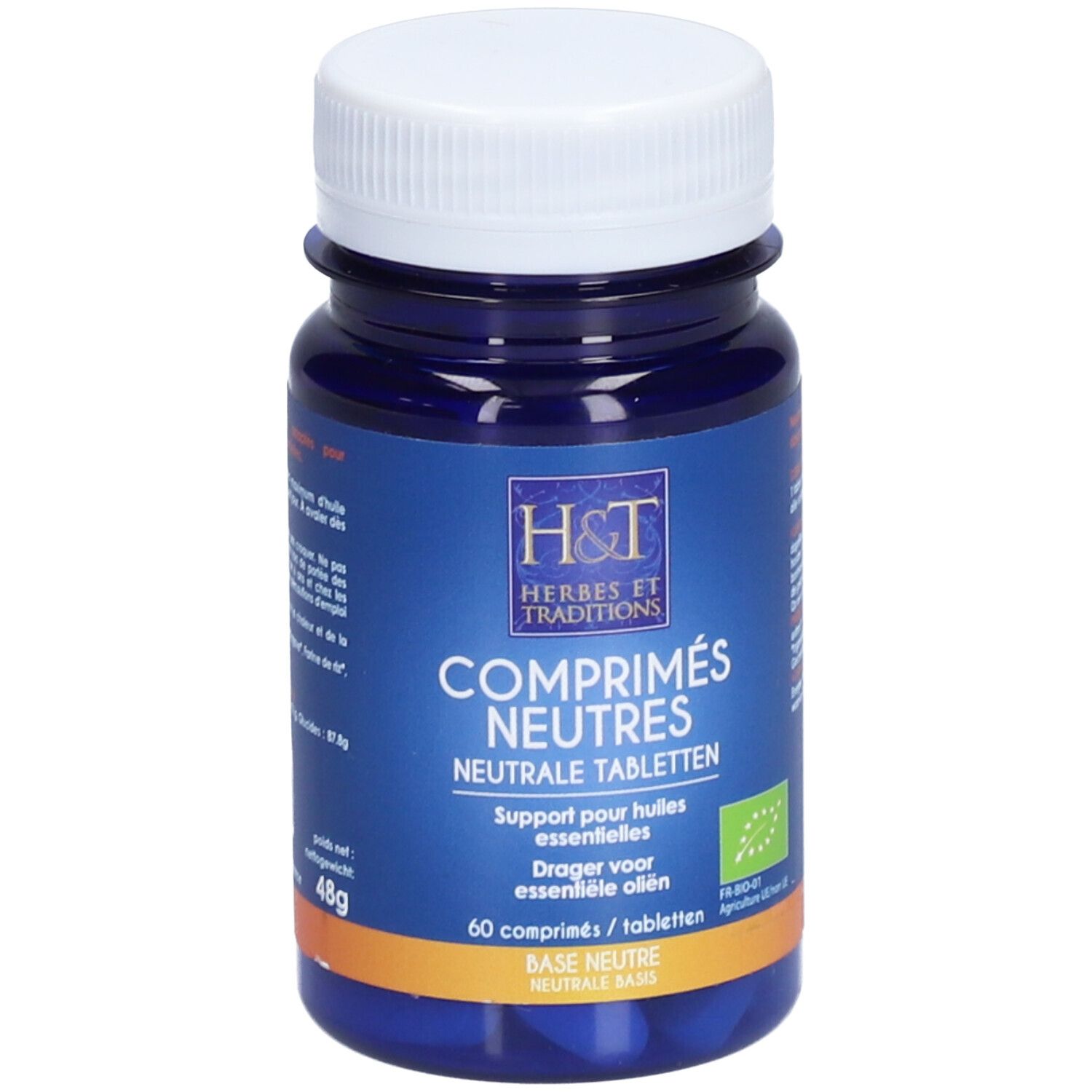 HERBES ET TRADITIONS PREPARATION BASE NEUTRE - COMPRIMÉS BIO NEUTRES