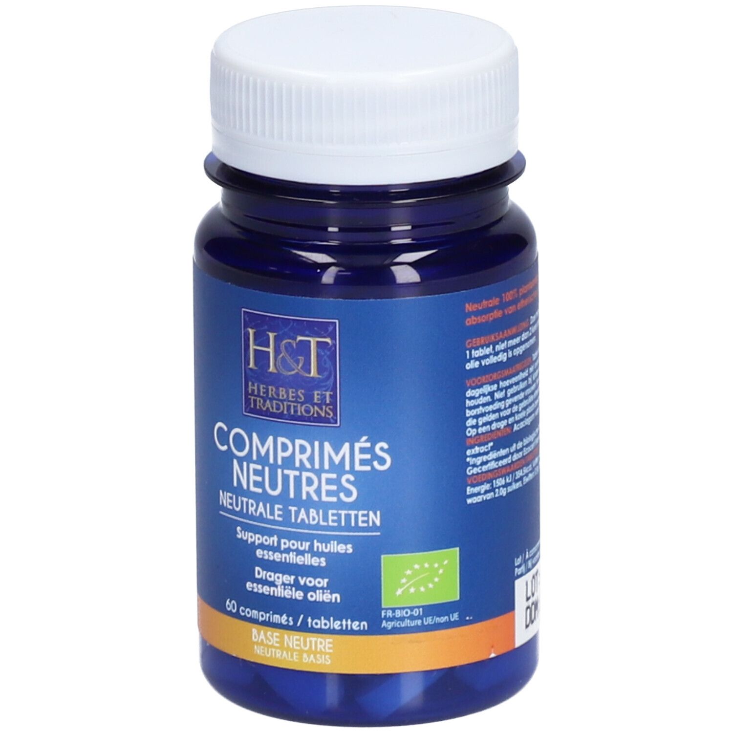 HERBES ET TRADITIONS PREPARATION BASE NEUTRE - COMPRIMÉS BIO NEUTRES