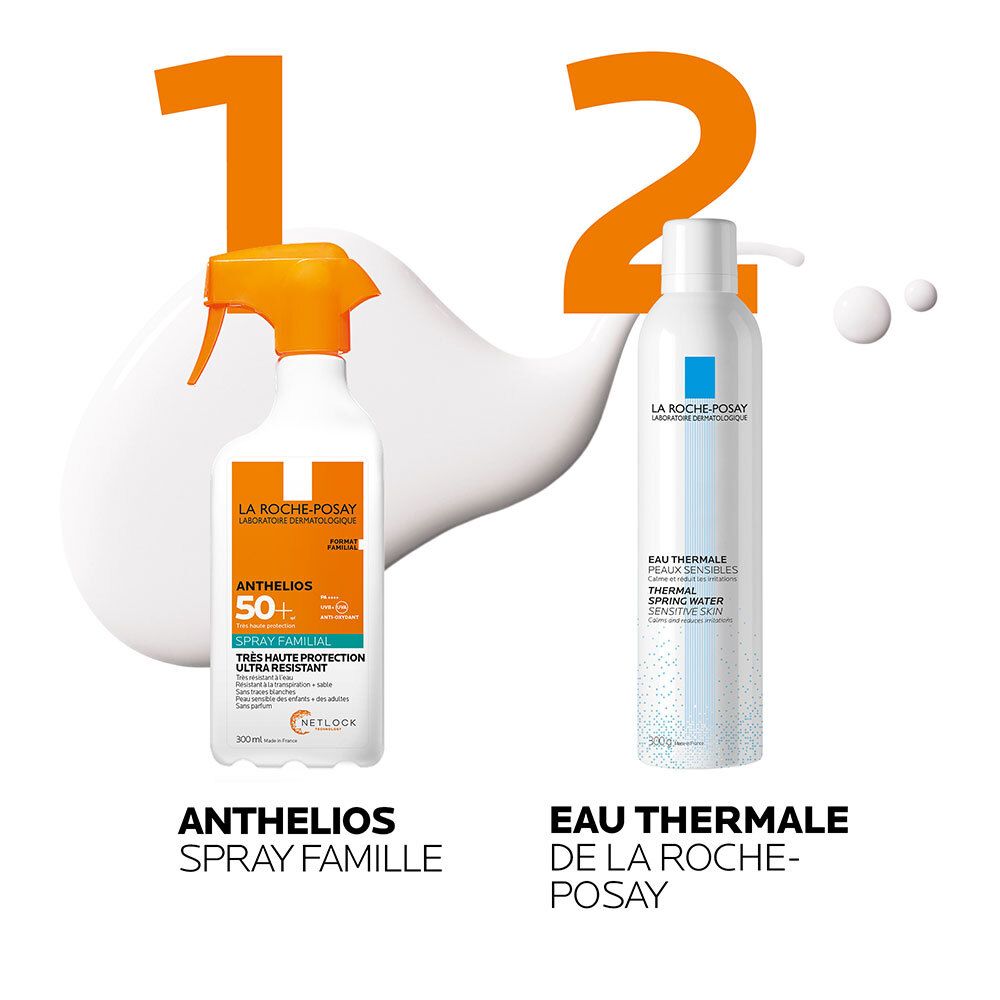 ANTHELIOS SPRAY FAMILIAL TRES HAUTE PROTECTION ULTRA RESISTANT SPF50+ 300ML