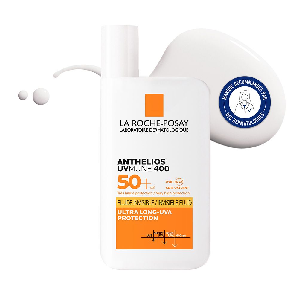 ANTHELIOS FLUIDE INVISIBLE UVMUNE 400 AVEC PARFUM SPF50+ 50ML