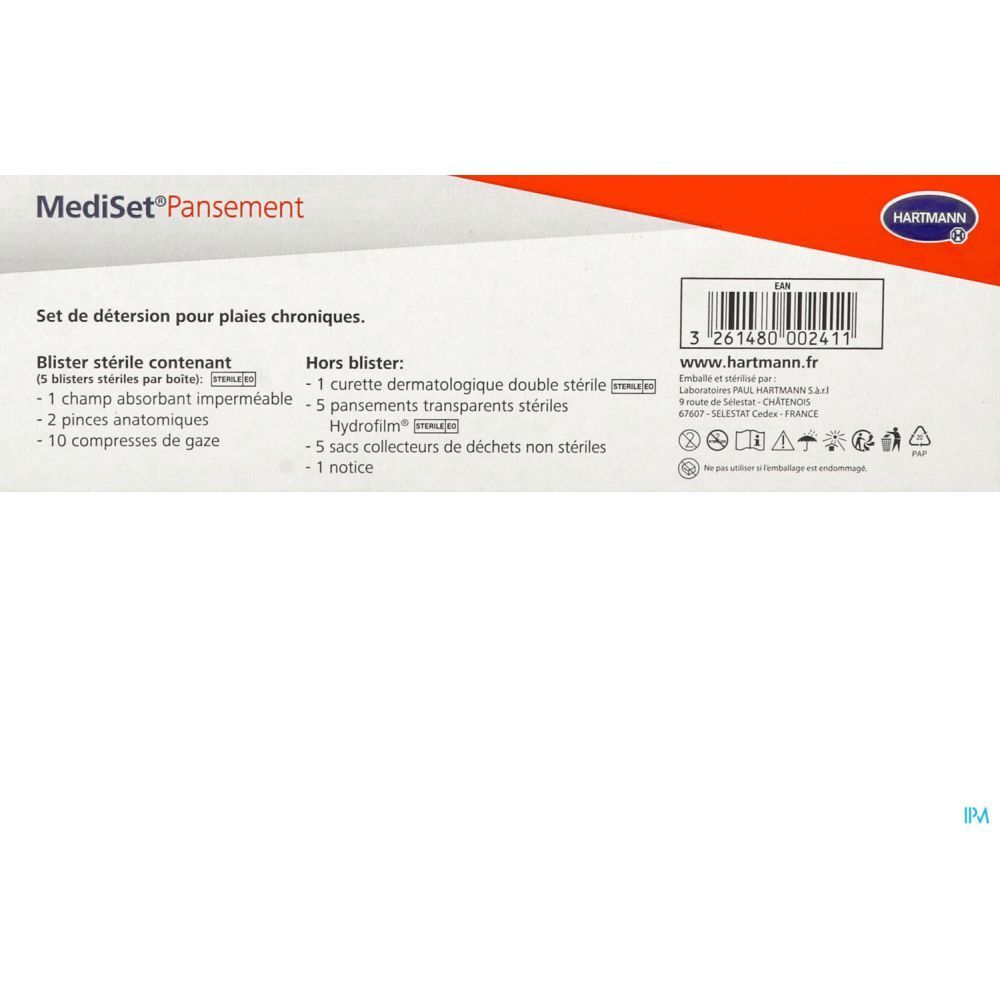 Hartmann MediSet® Pansement