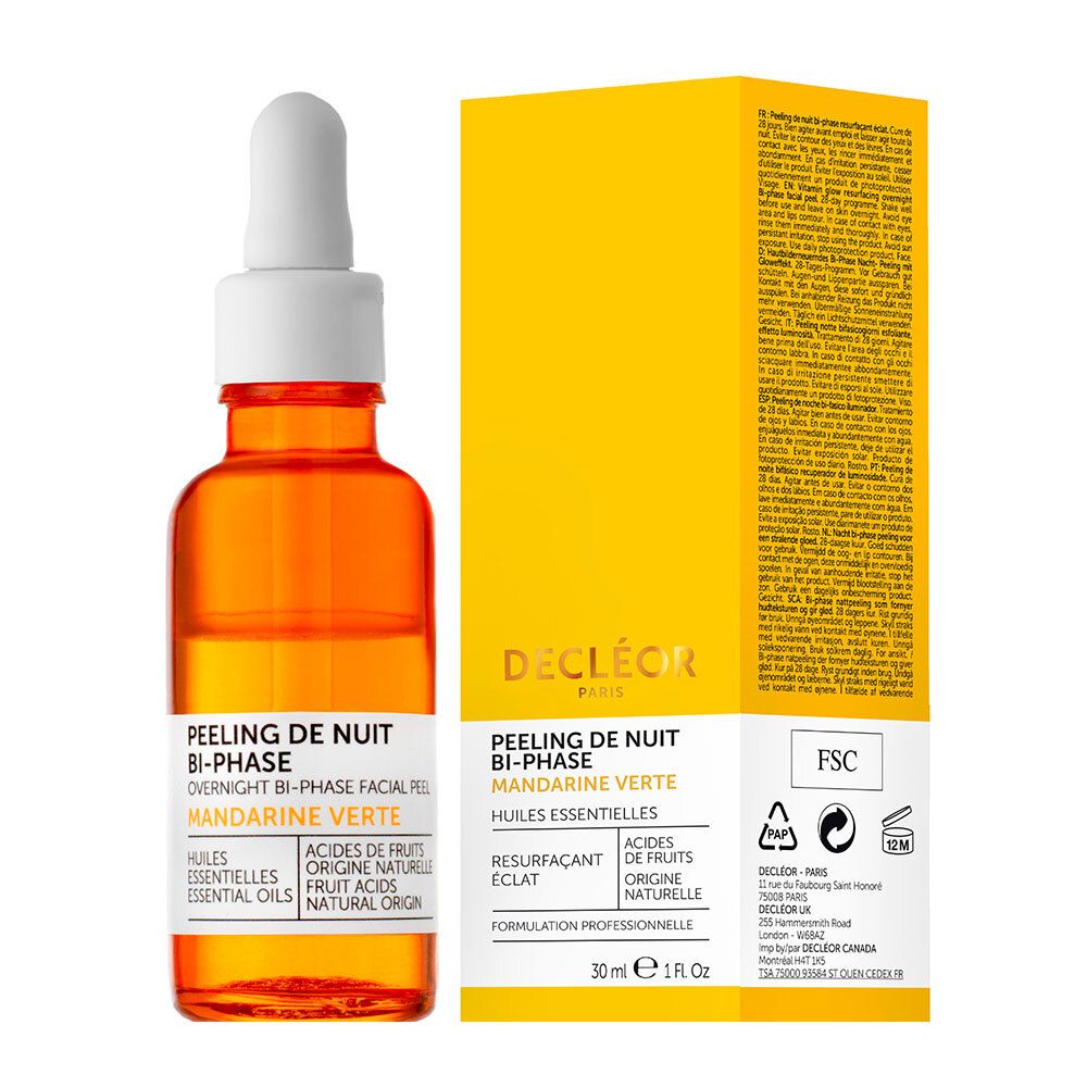 Decléor Peeling de Nuit Bi-Phase MANDARINE VERTE 30ml