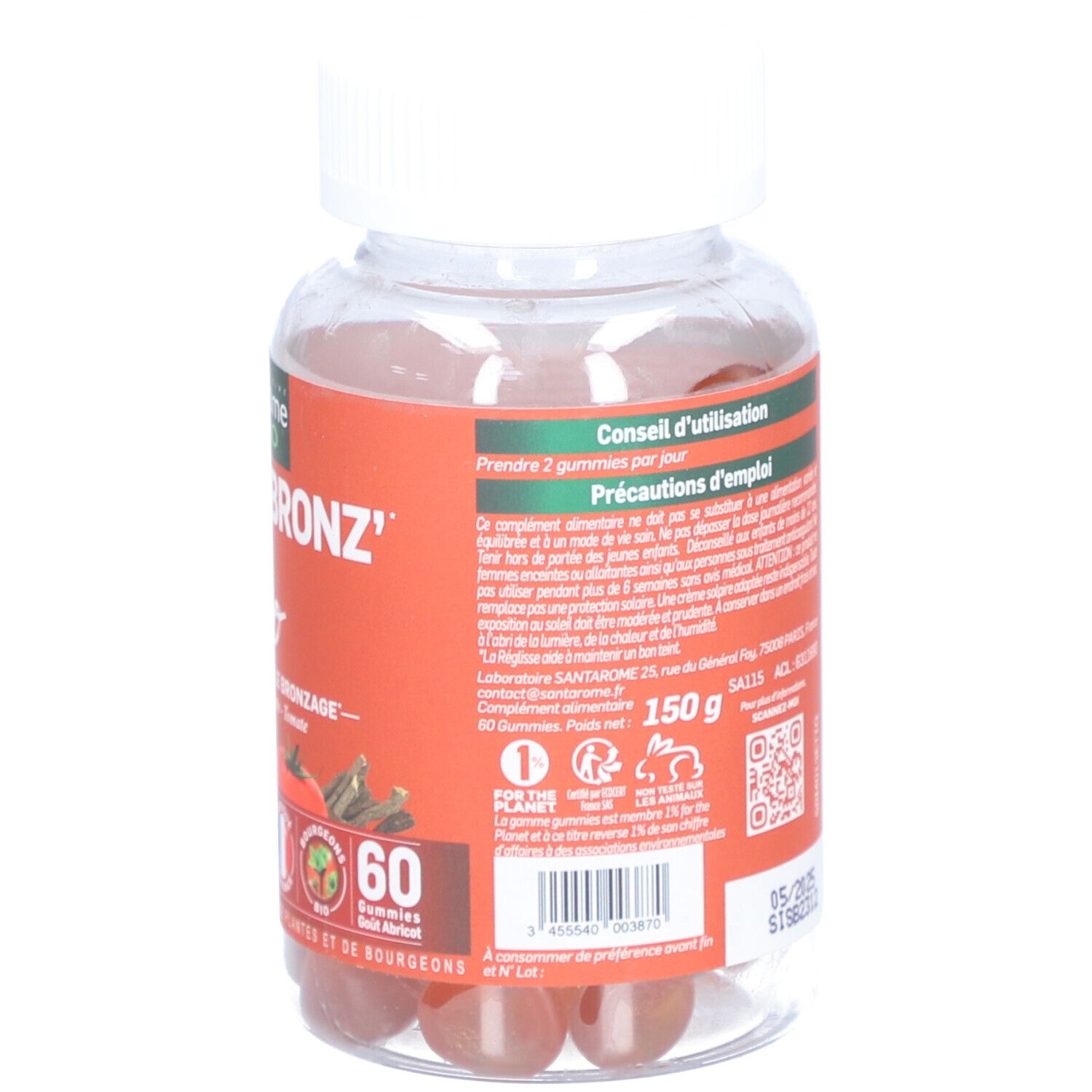 Santarome Bio Sublime Bronz' Bio 60 pc(s) - Redcare Pharmacie