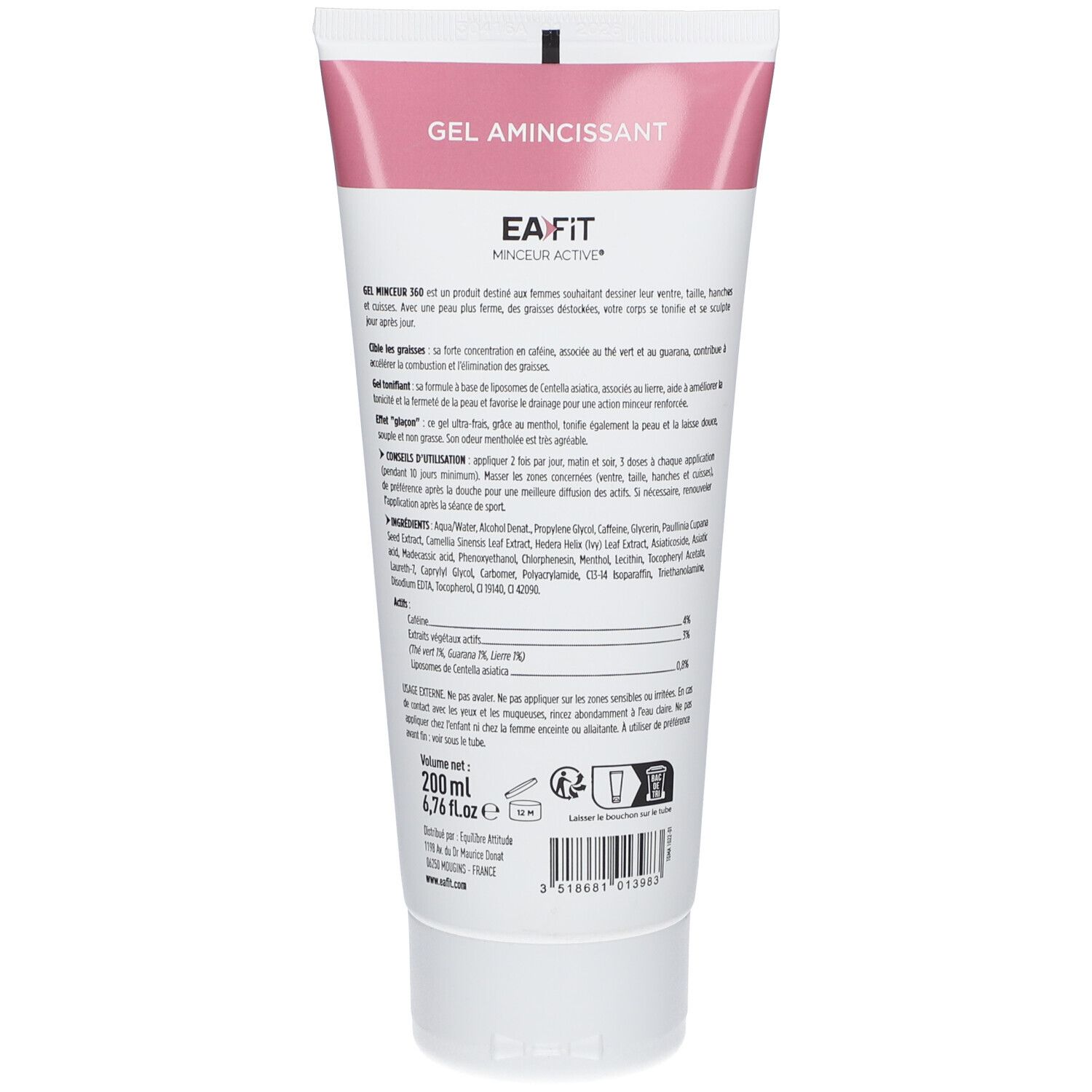 EA Fit® GEL MINCEUR 360