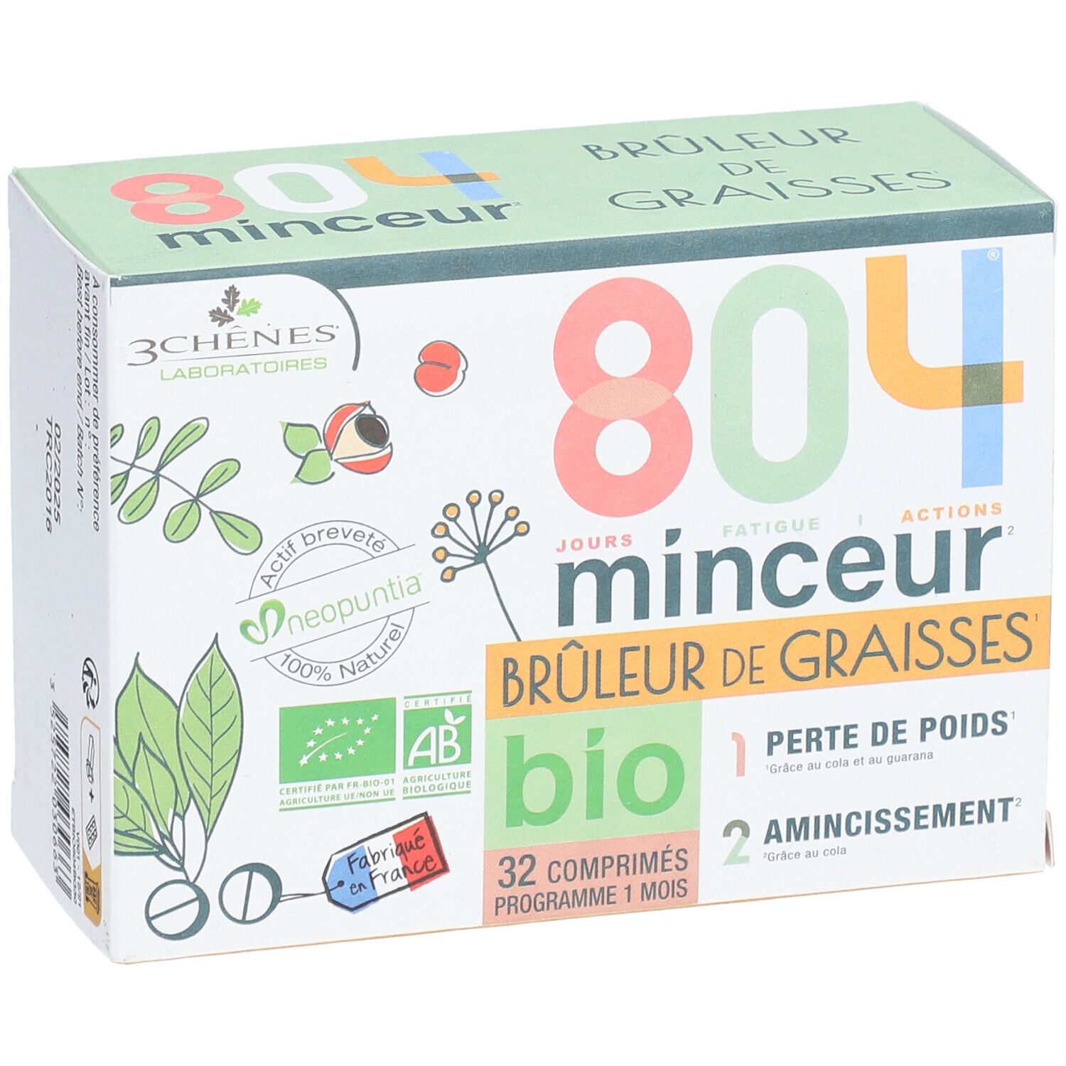 LES 3 CHÊNES 804 Minceur Brûleur de graisses