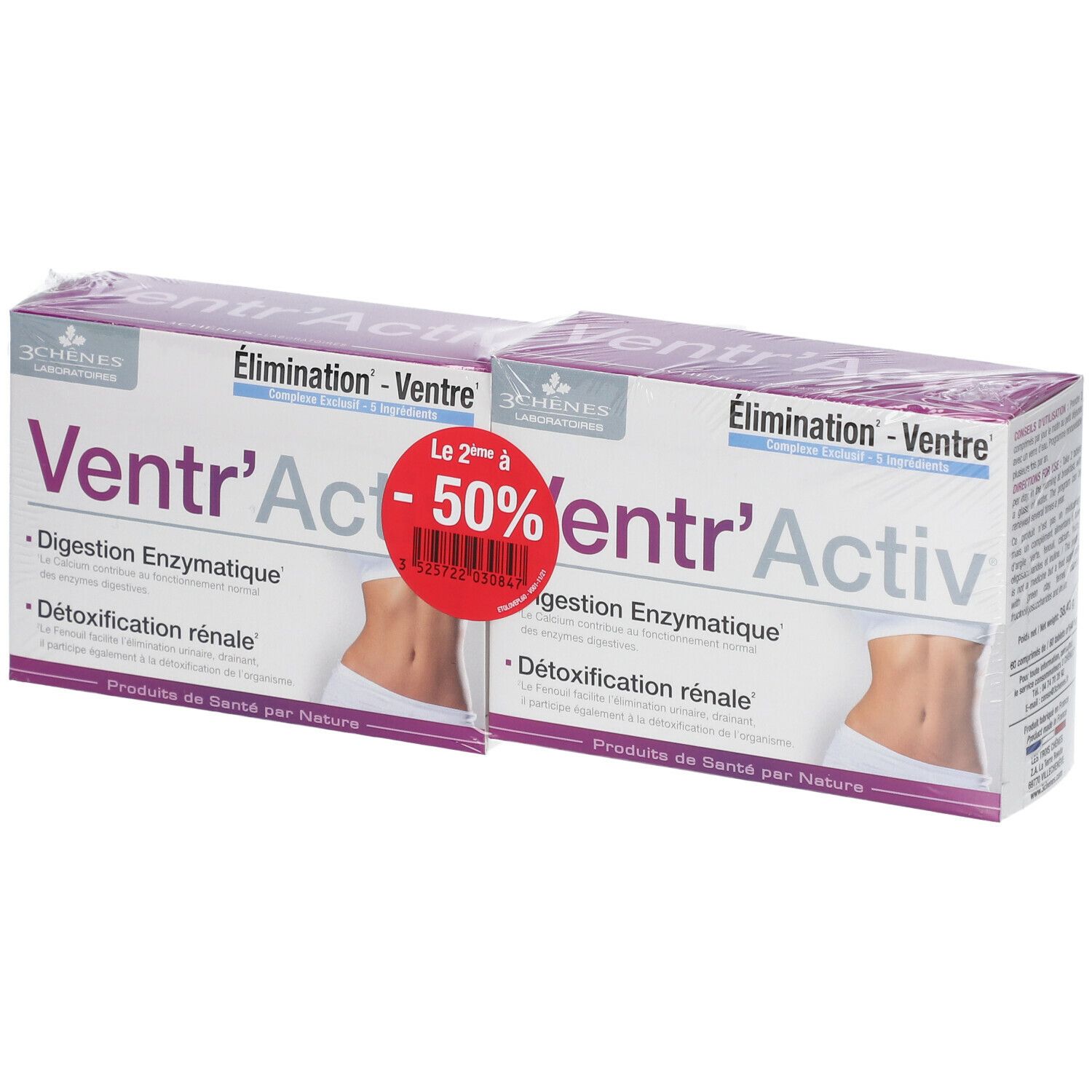 Les 3 Chênes® Ventr’activ® Elimination - Ventre