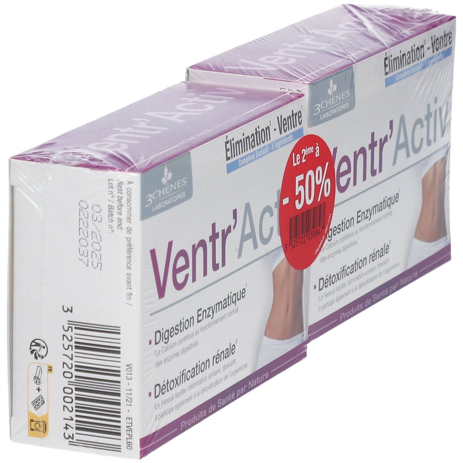 Les 3 Chênes® Ventr’activ® Elimination - Ventre