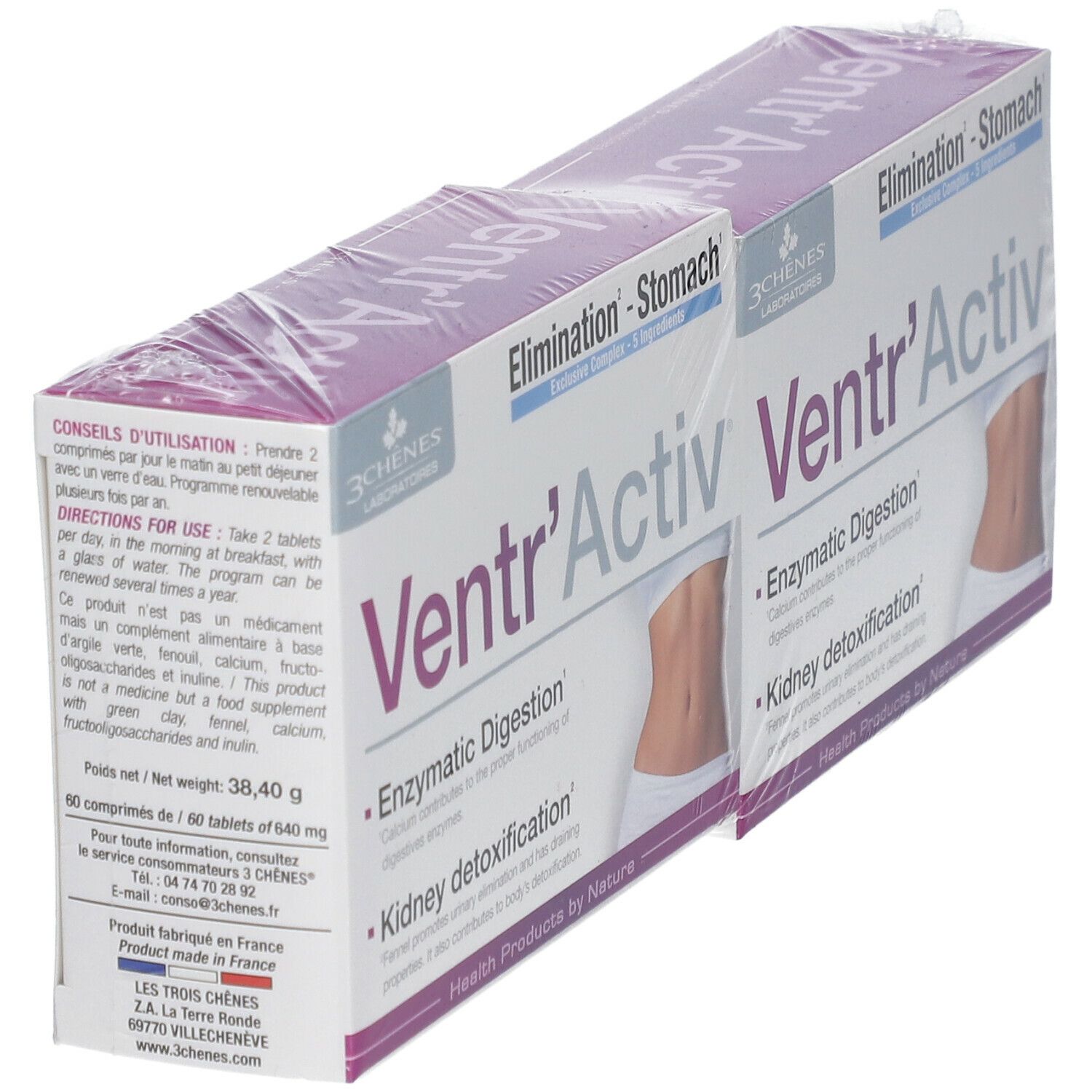Les 3 Chênes® Ventr’activ® Elimination - Ventre