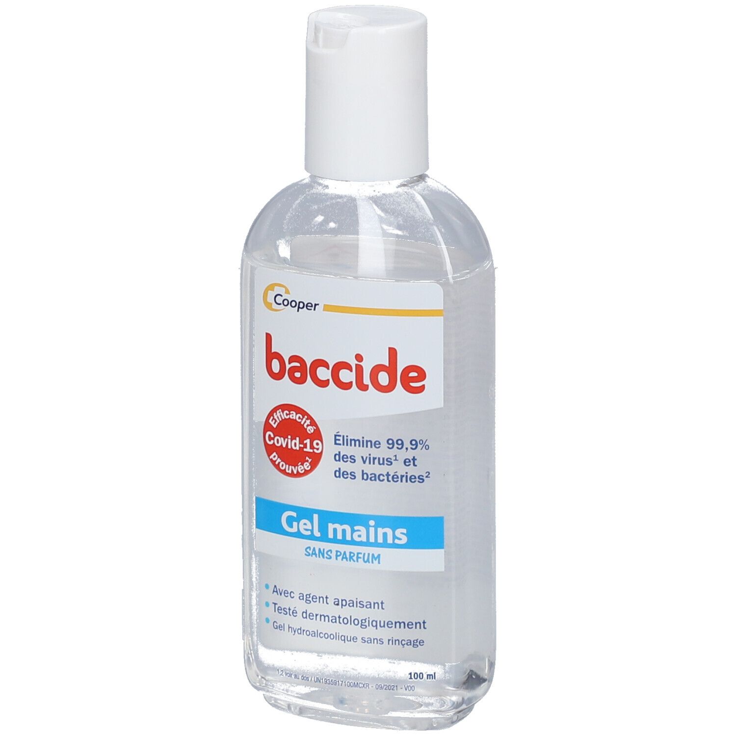 baccide Gel Hydroalcoolique Mains Sans Parfum