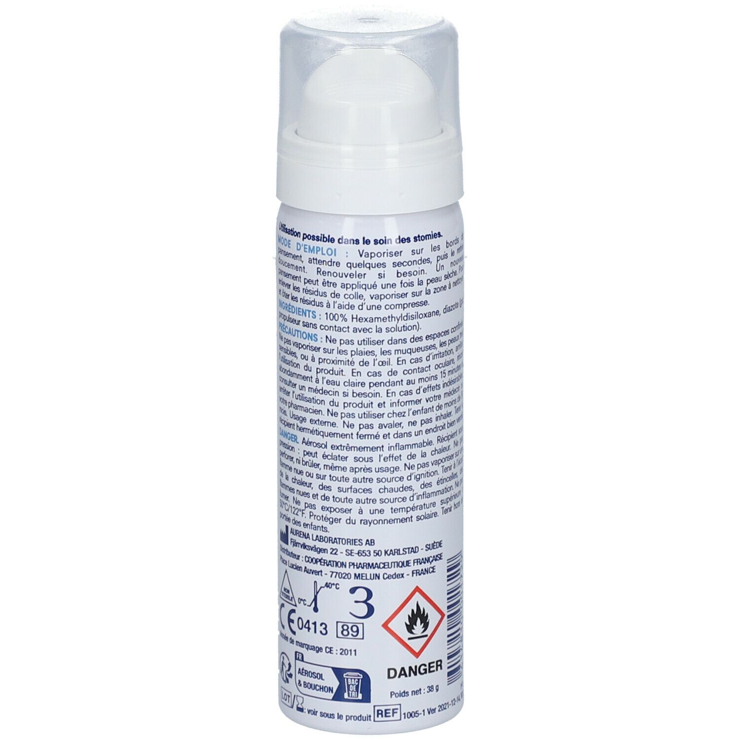 Cooper Spray Anti-Adhésif Stérile 50 ml : : Hygiène et Santé