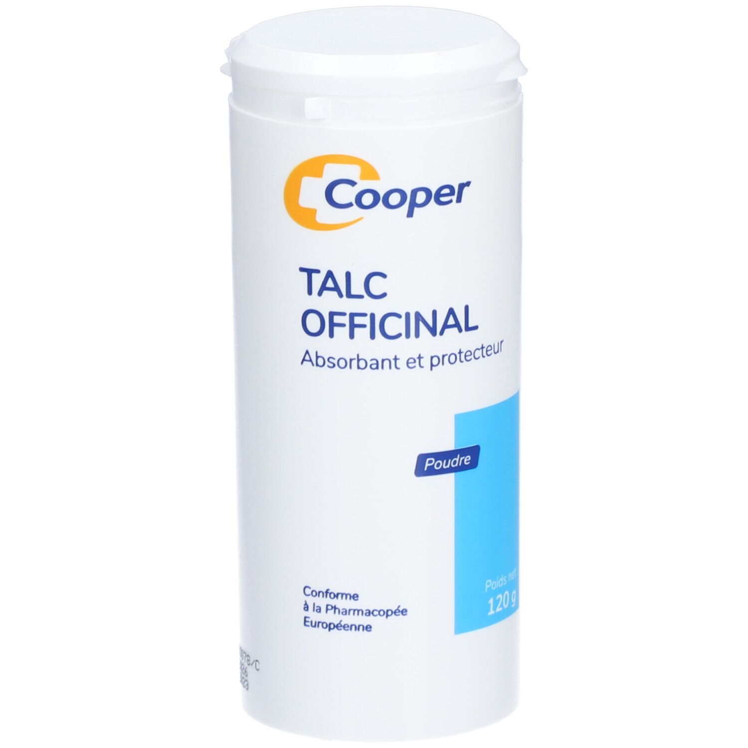 Cooper® Talc Officinal - Poudre absorbante et protectrice