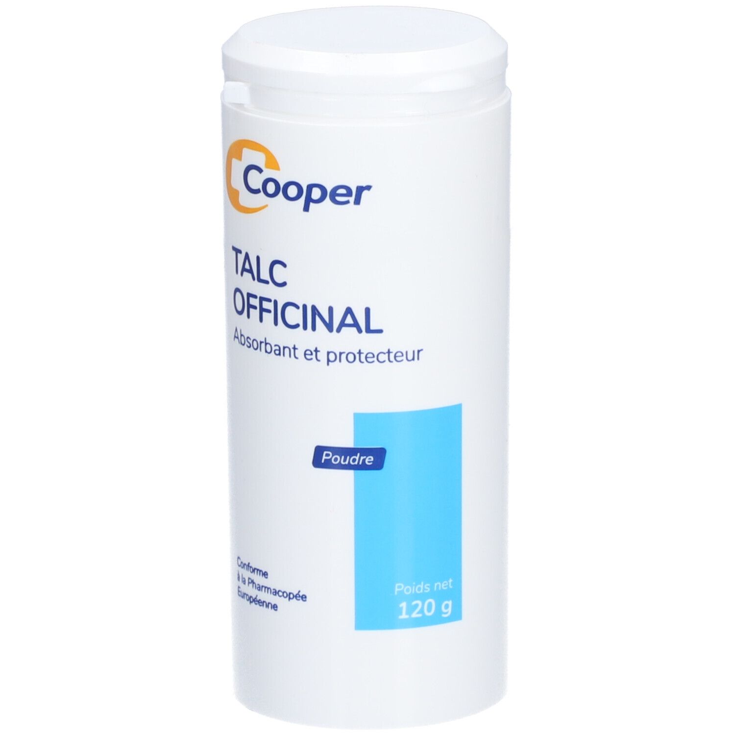 Cooper® Talc Officinal - Poudre absorbante et protectrice