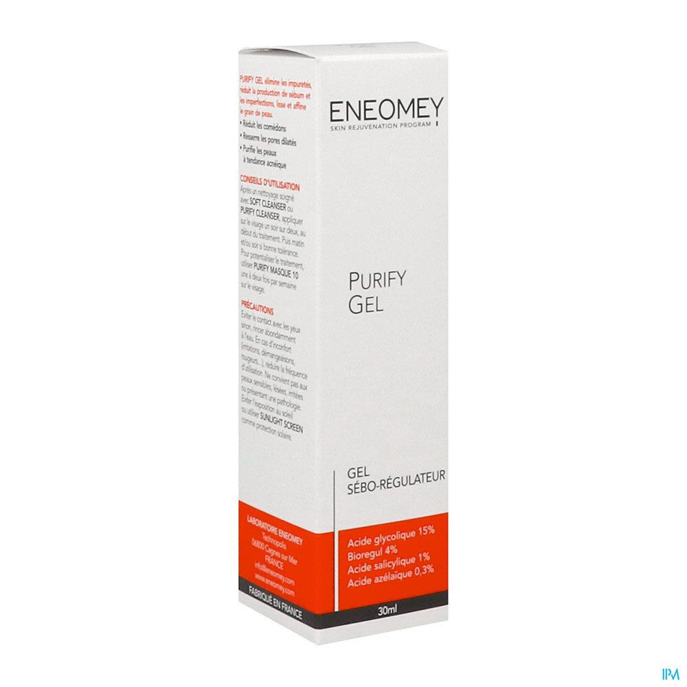ENEOMEY PURIFY GEL SÉBORÉGULATEUR - Gel sébo-régulateur.  - fl 30 ml