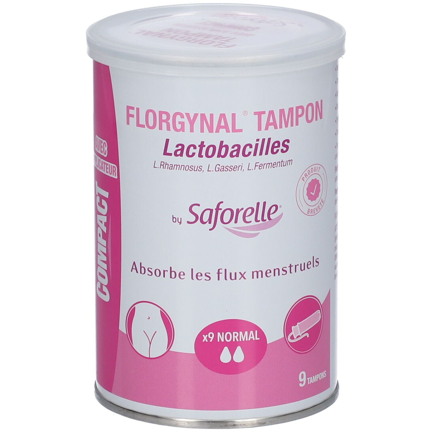 Florgynal® Tampon Lactobacilles By Saforelle® Avec applicateur Normal