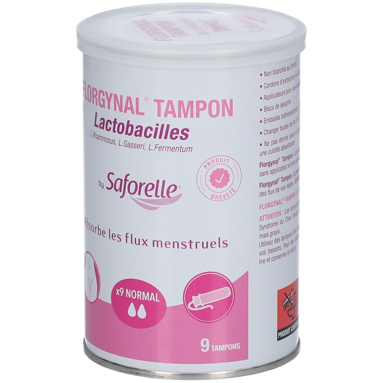 Florgynal® Tampon Lactobacilles By Saforelle® Avec applicateur Normal