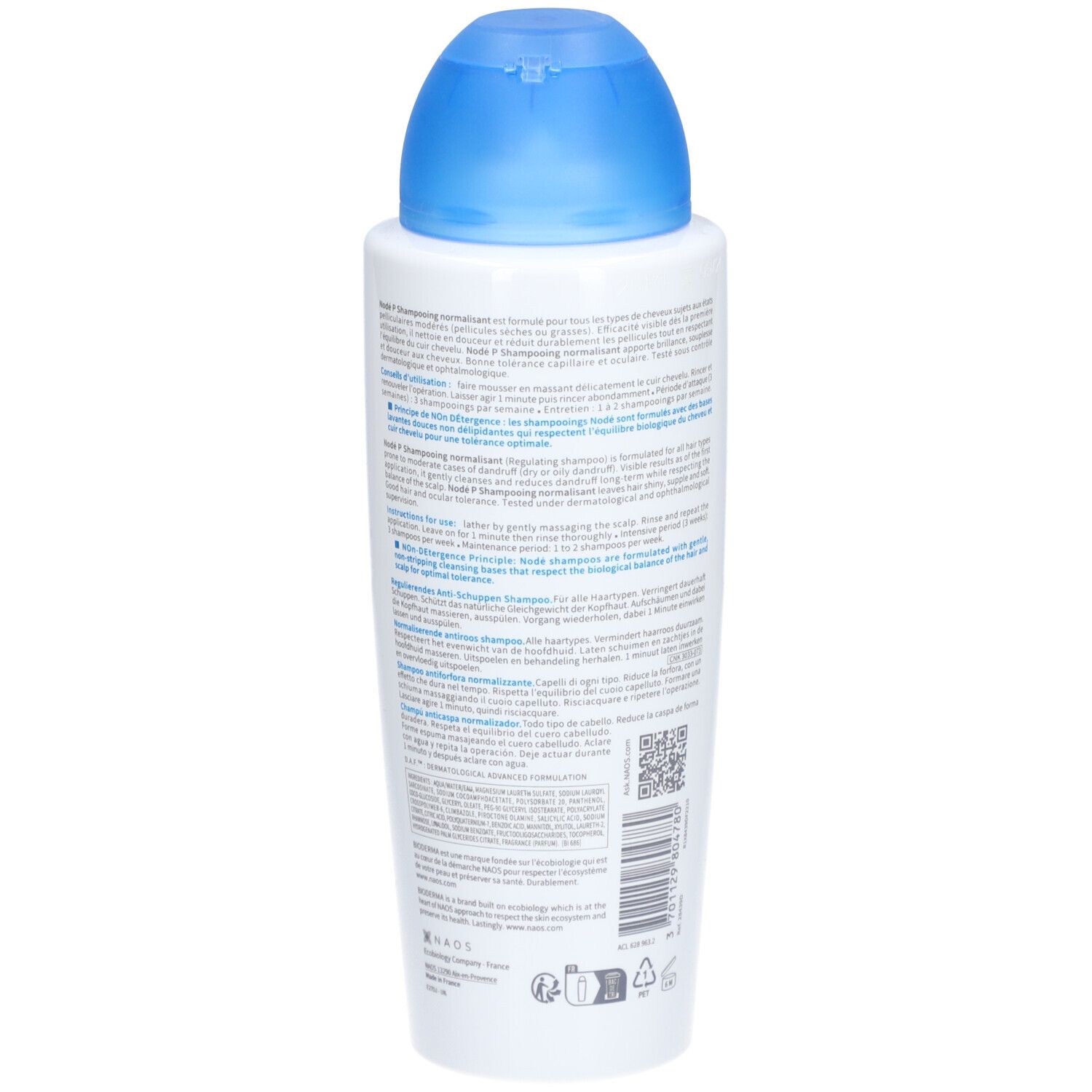 Bioderma Nodé P Shampooing Antipelliculaire Normalisant