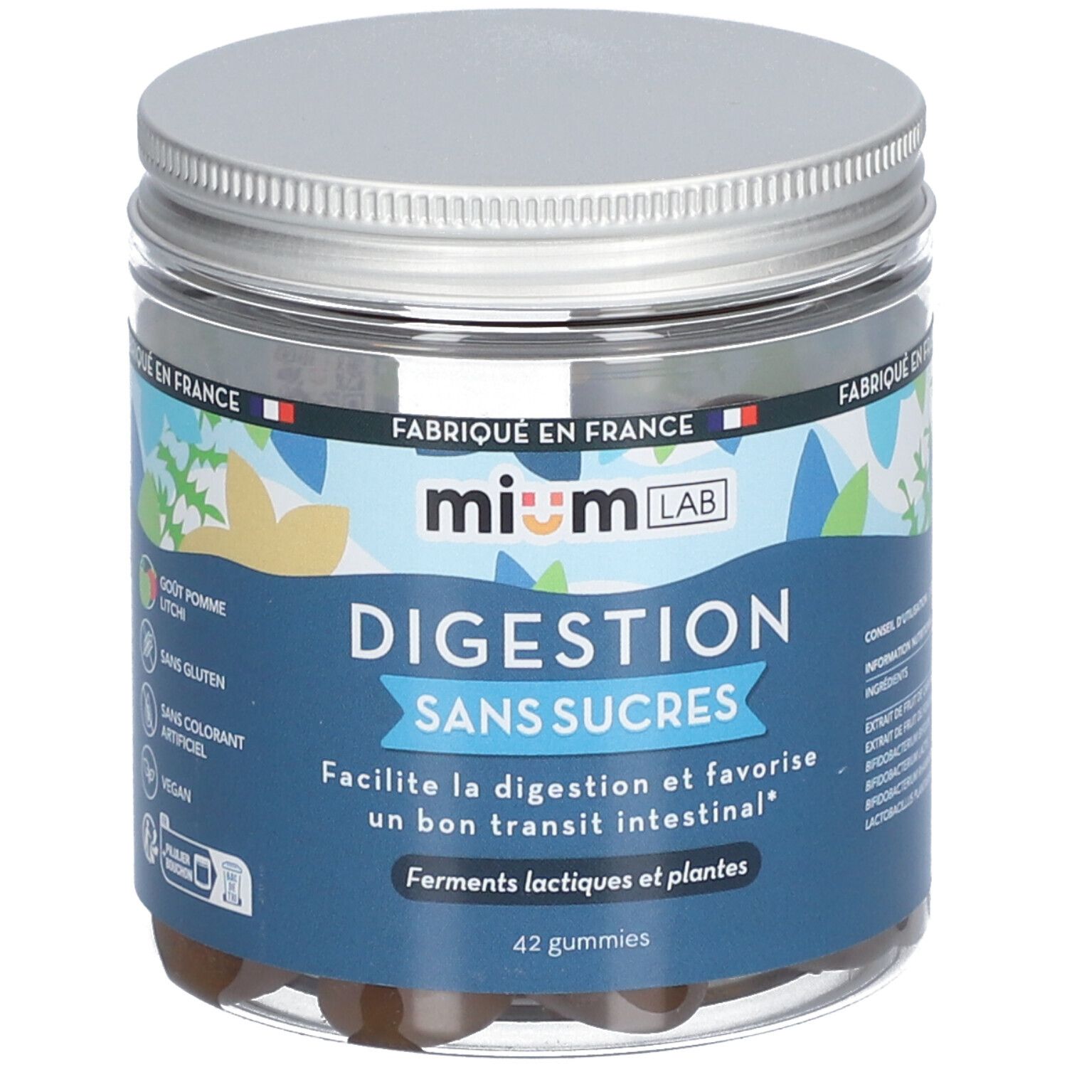 Mium Lab Gummies Digestion 42 pc(s) Redcare Pharmacie