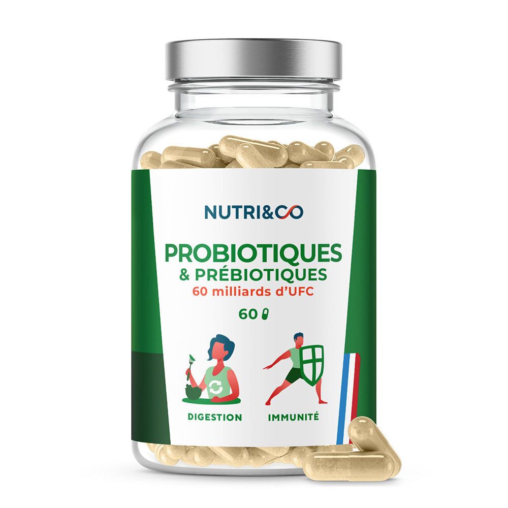 NUTRI&CO Probiotiques et prébiotiques