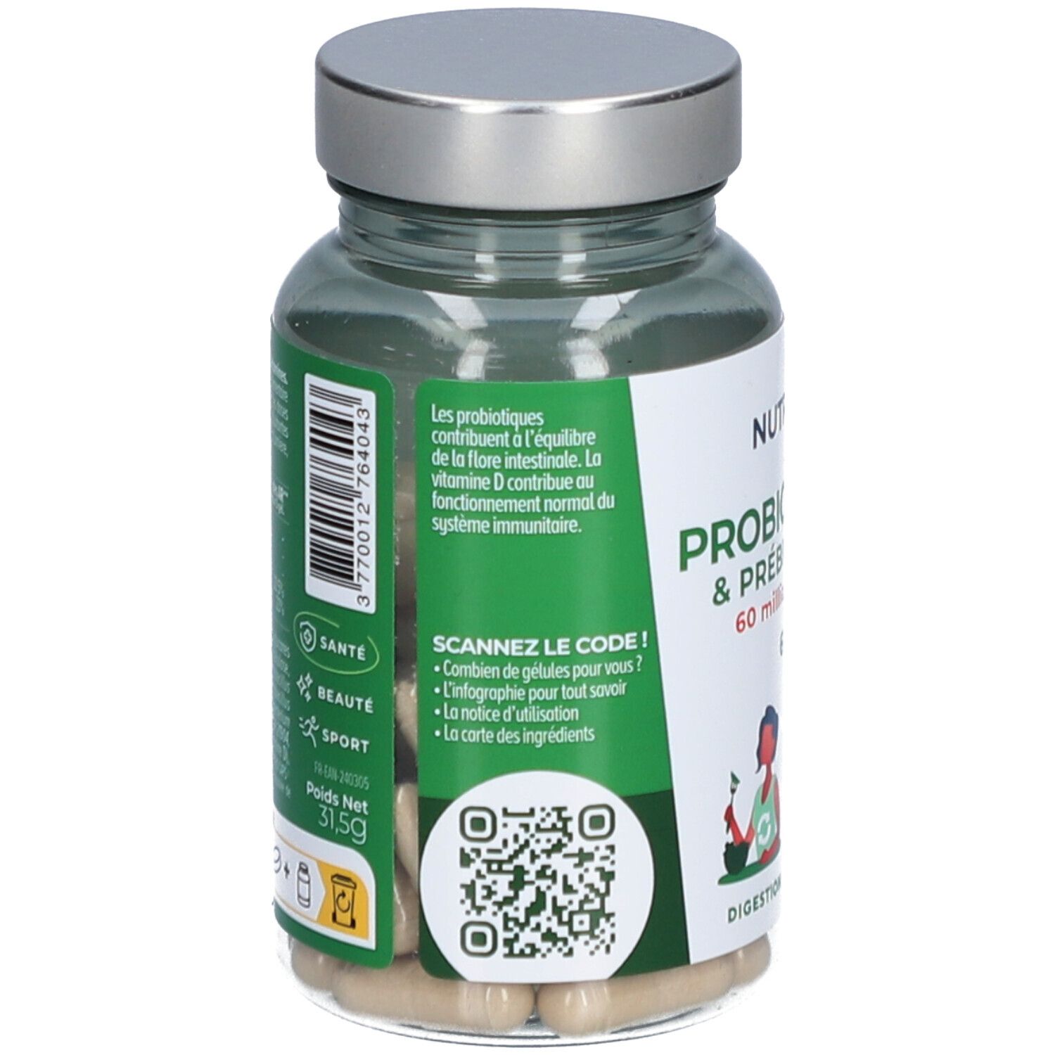 NUTRI&CO Probiotiques et prébiotiques
