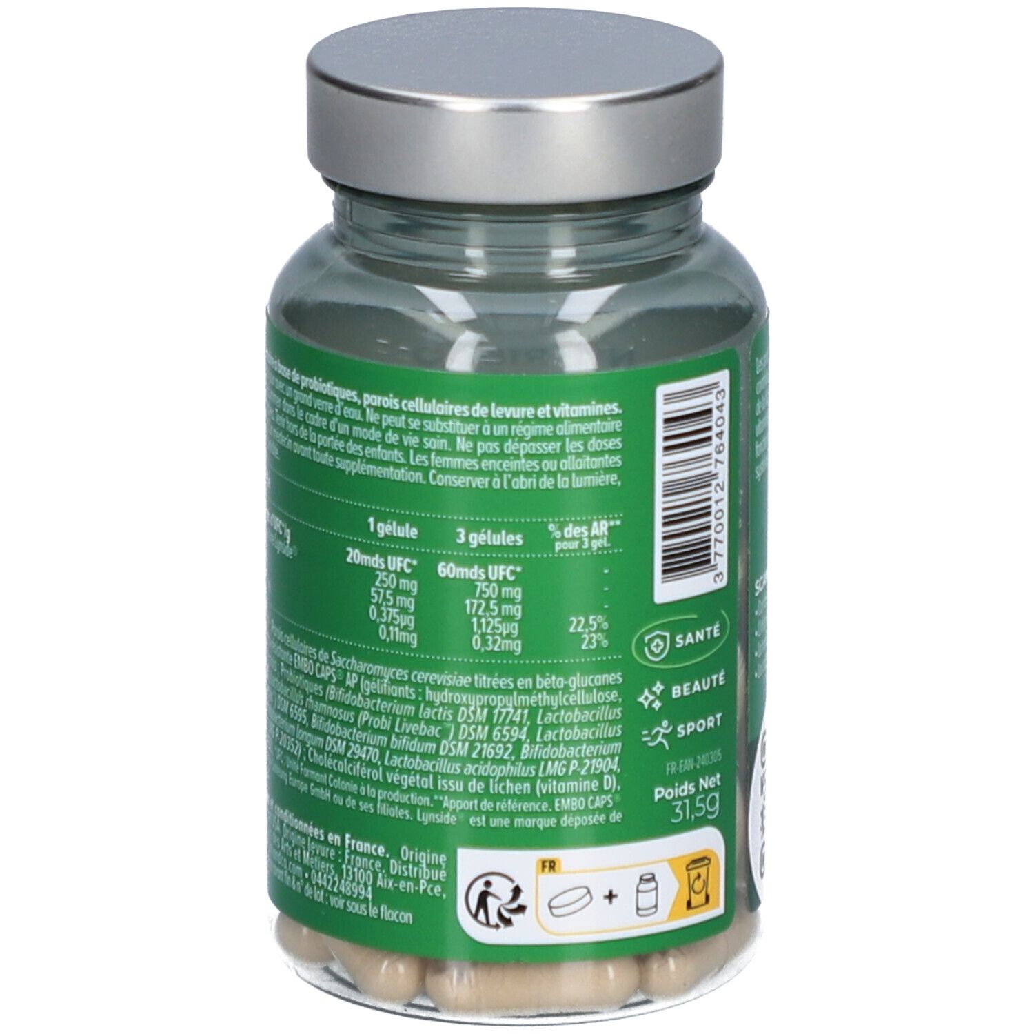 NUTRI&CO Probiotiques et prébiotiques