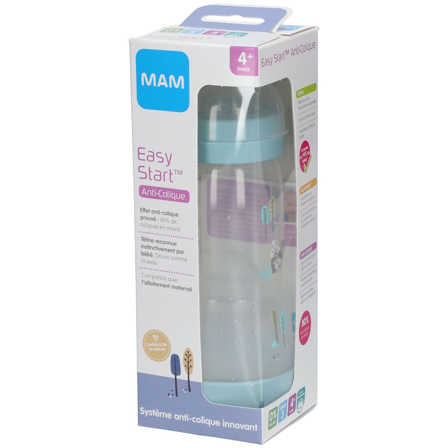 MAM Easy Start™ anti-colique 320 ml Flow - Biberon 1 pc(s