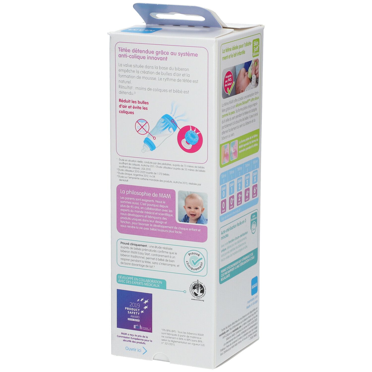MAM Easy Start™ anti-colique 320 ml Flow - Biberon