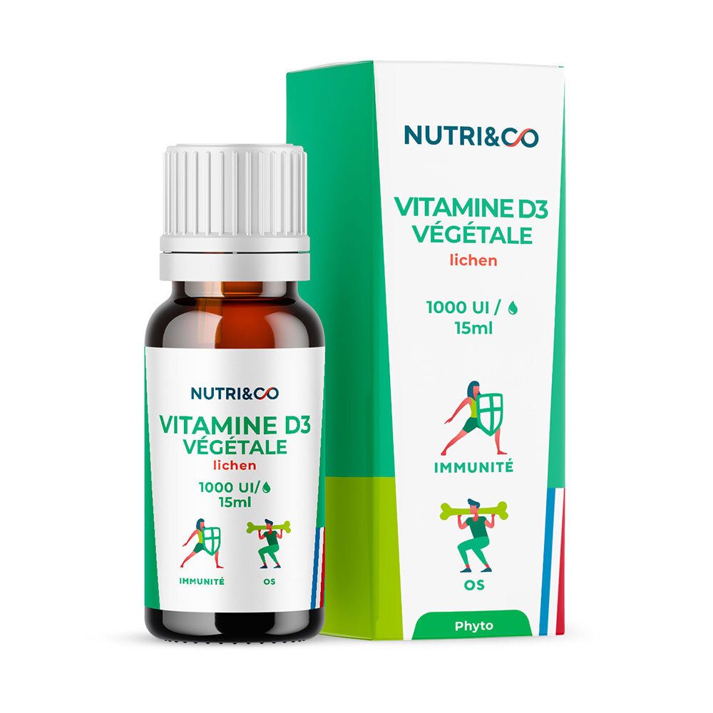 NUTRI&CO Vitamine D Végétale