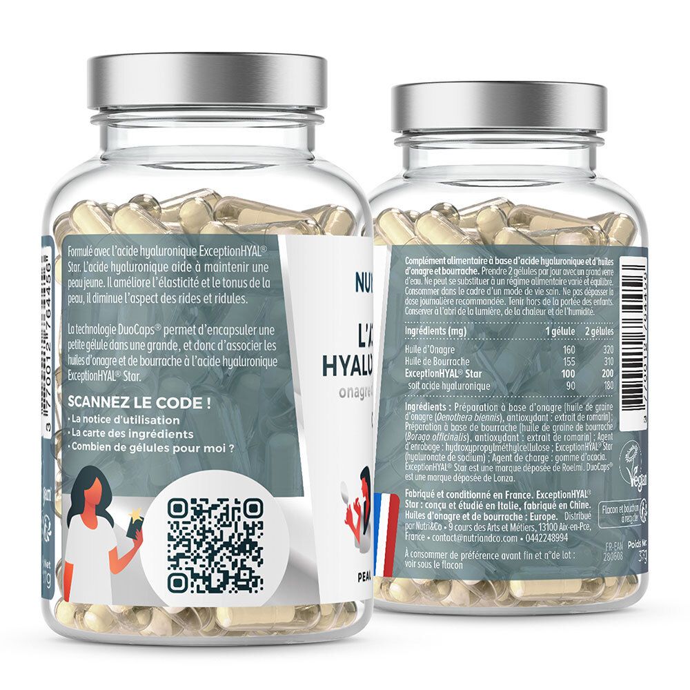 NUTRI&CO Acide Hyaluronique Gélules