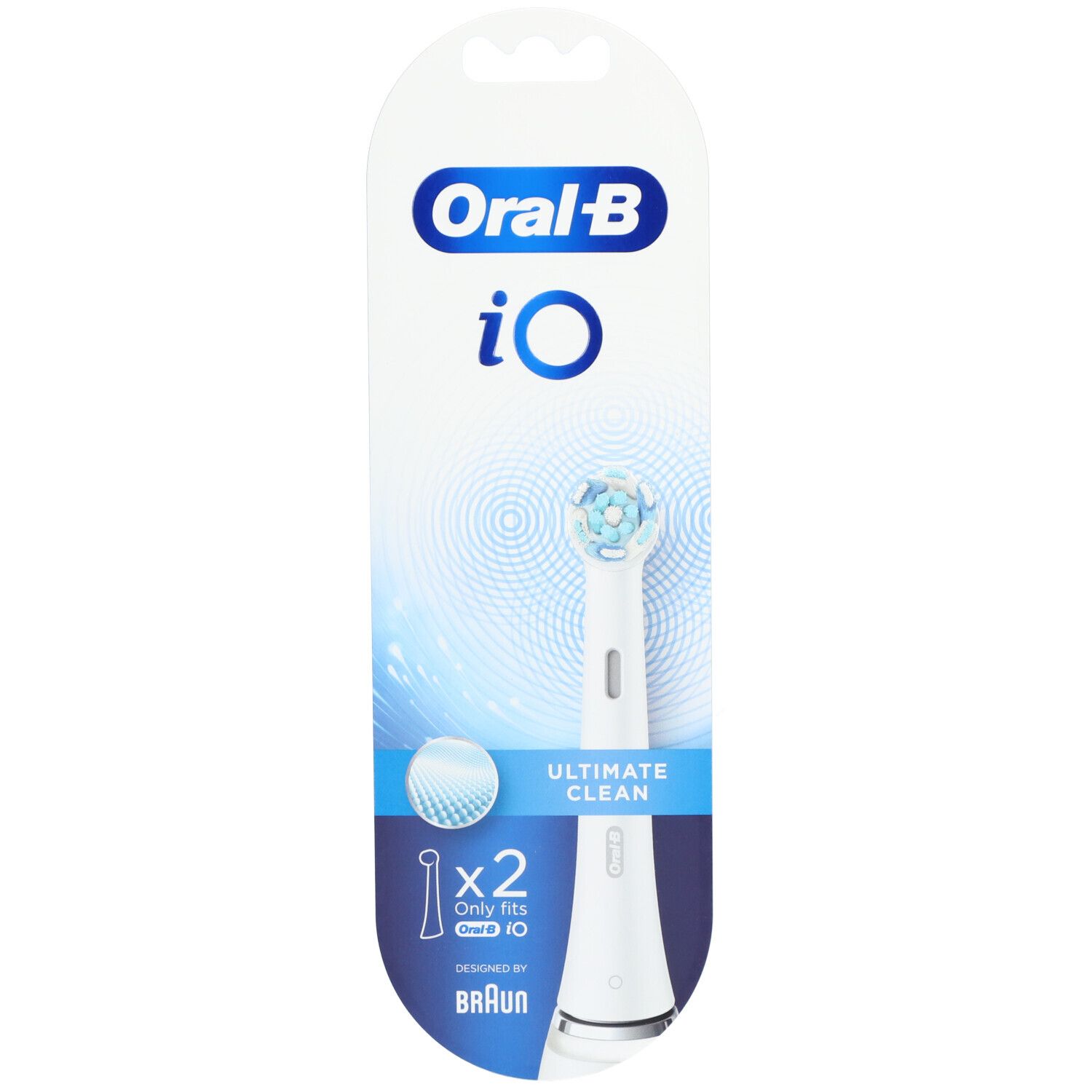 ORAL-B BROSSETTES- RECHANGE iO ULTIMATE CLEAN Blanc