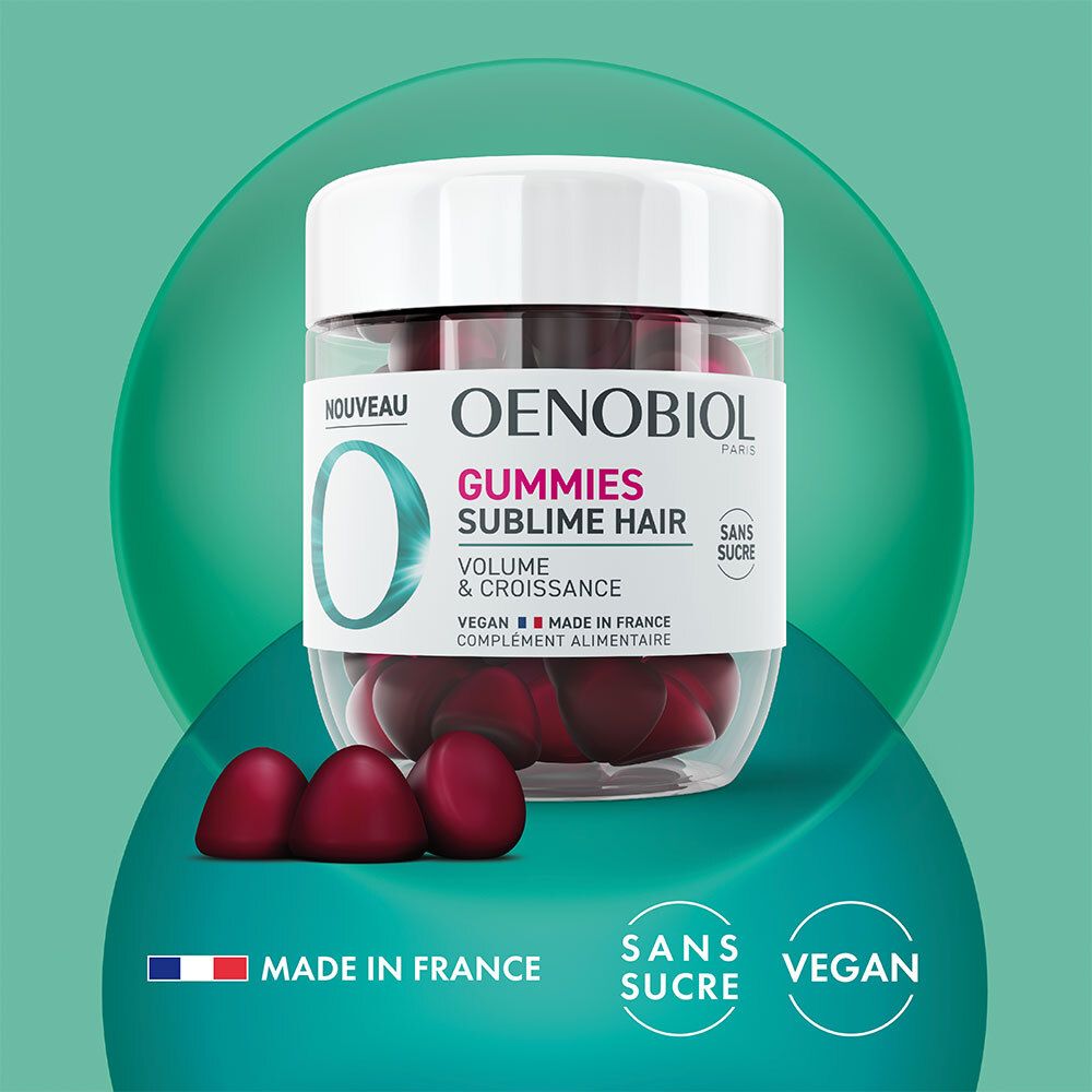 OENOBIOL Gummies SUBLIME HAIR  VOLUME & CROISSANCE