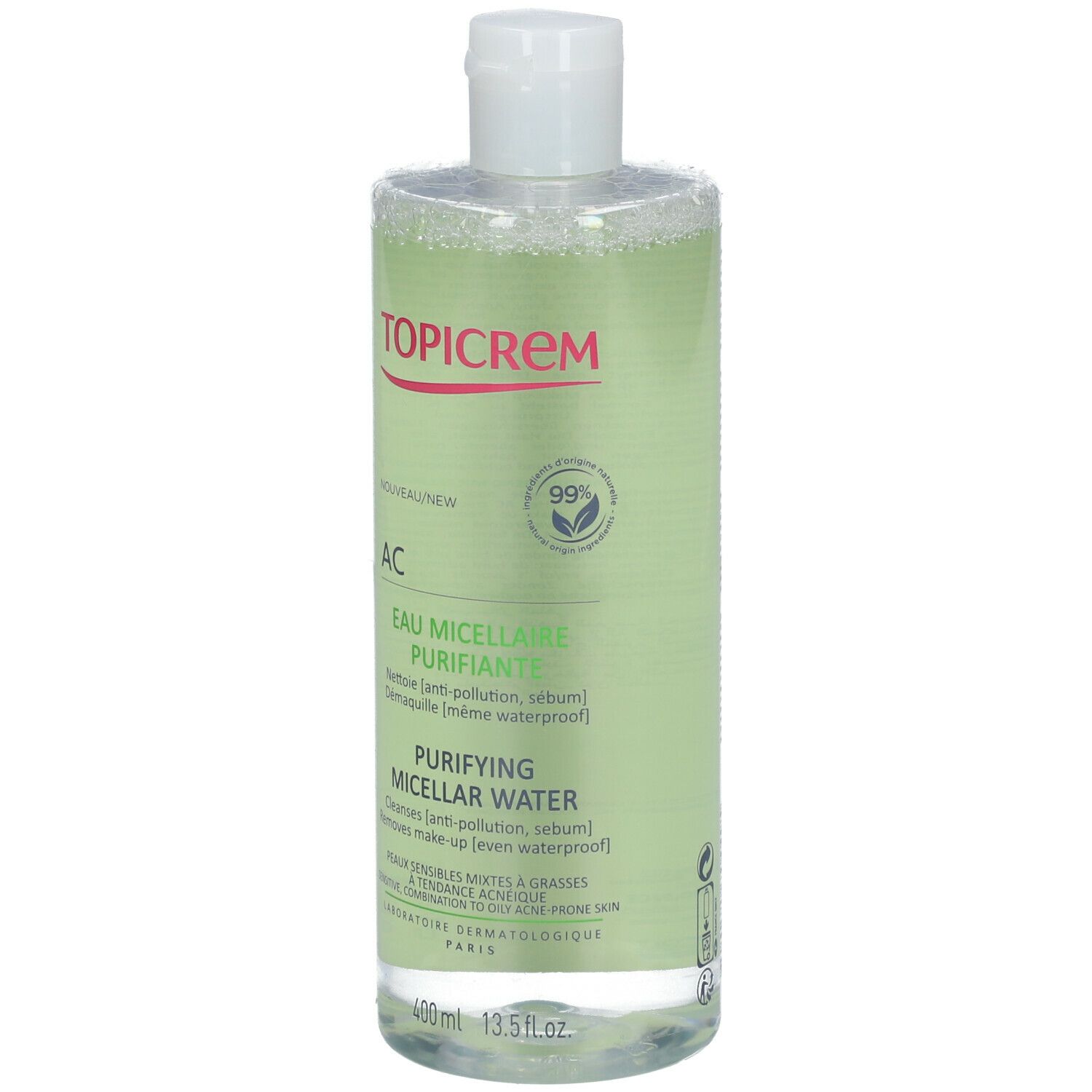 TOPICREM AC Eau Micellaire Purifiante