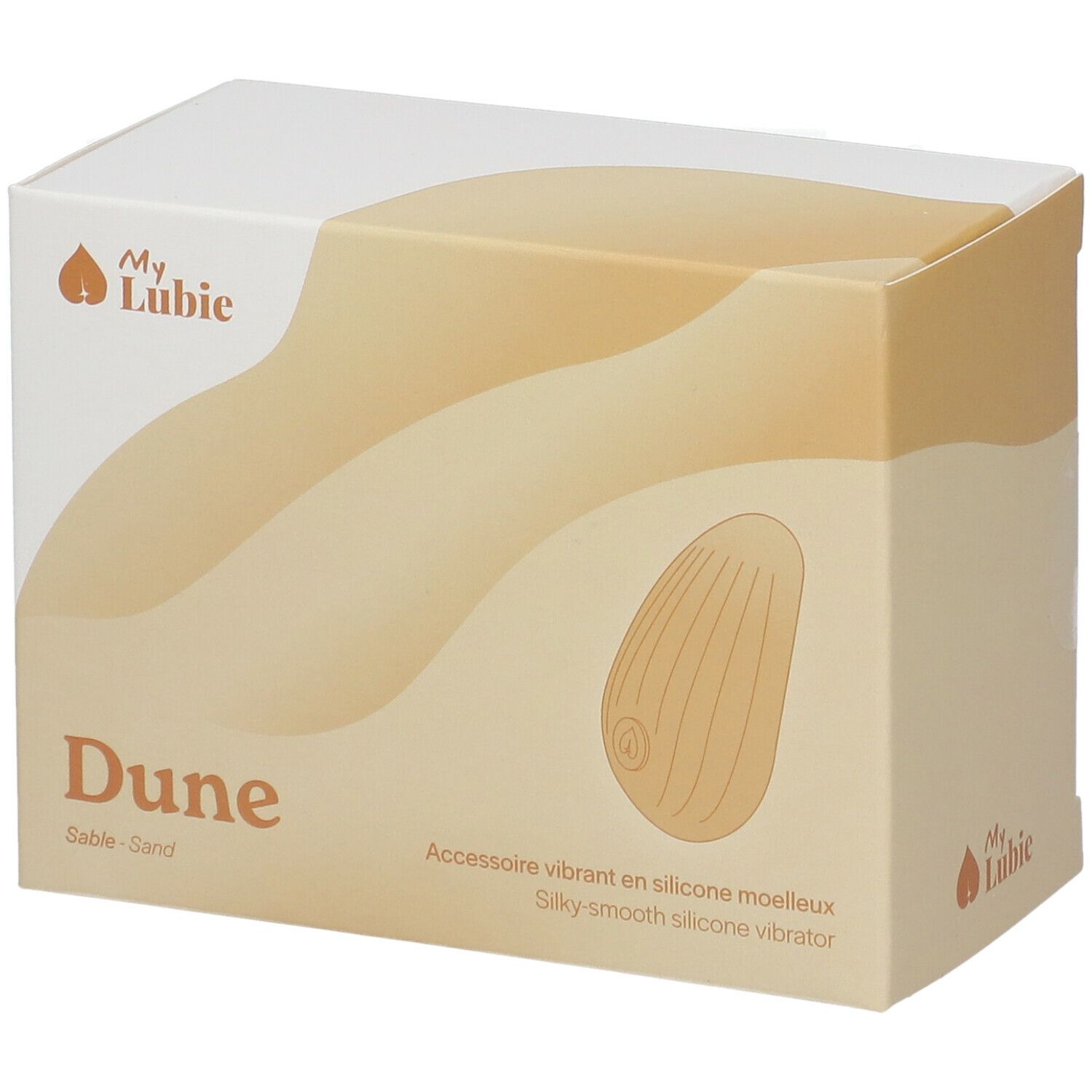 My Lubie Dune, vibromasseur silicone sable 1 pc(s) - Redcare Pharmacie