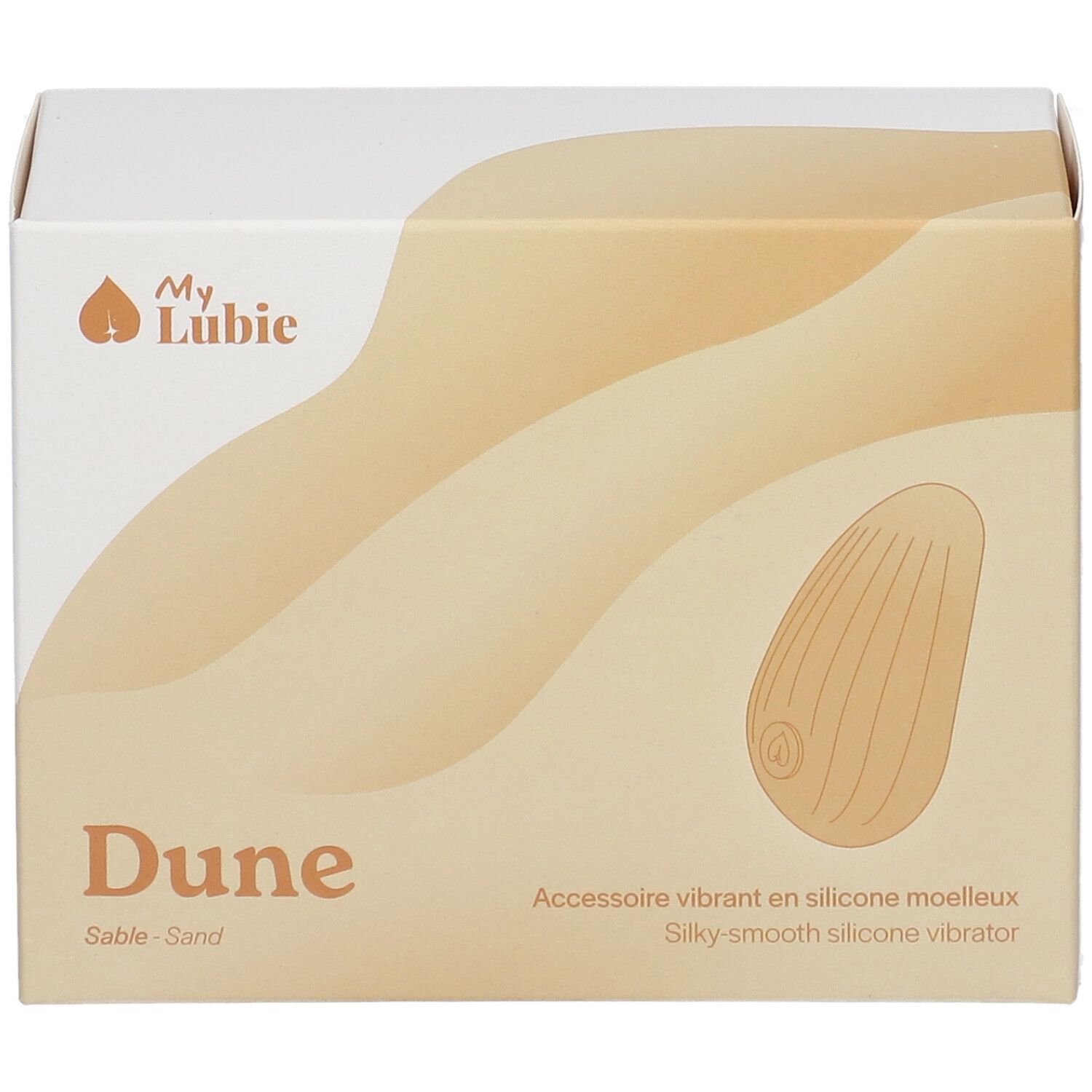 My Lubie Dune, vibromasseur silicone sable