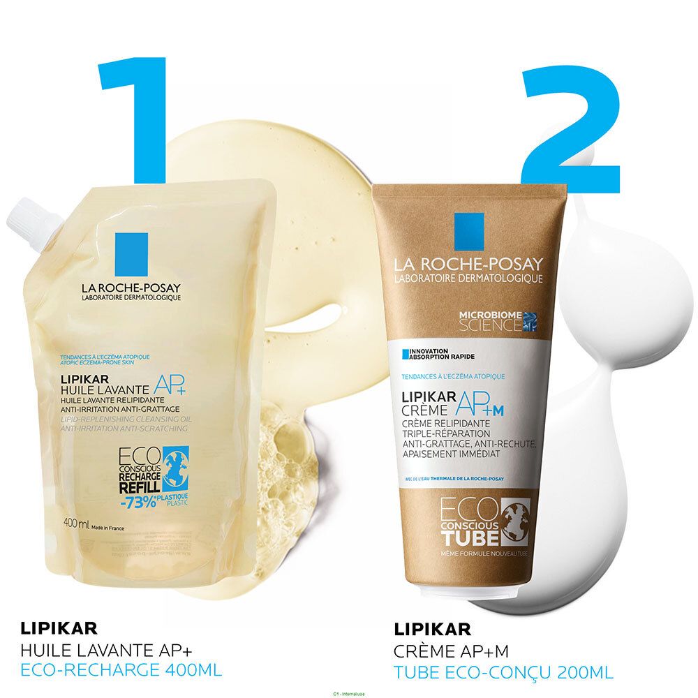 LIPIKAR CREME AP+M TUBE ECO-CONCU 200ML