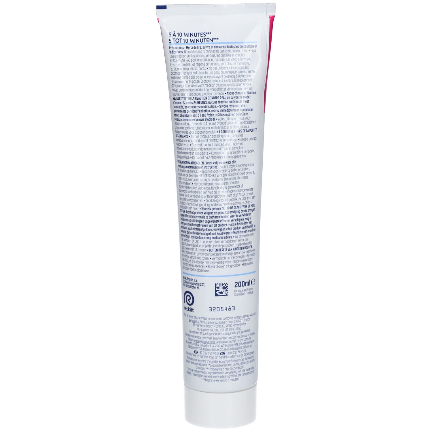 Veet Minima™ Crème dépilatoire Peau sensible