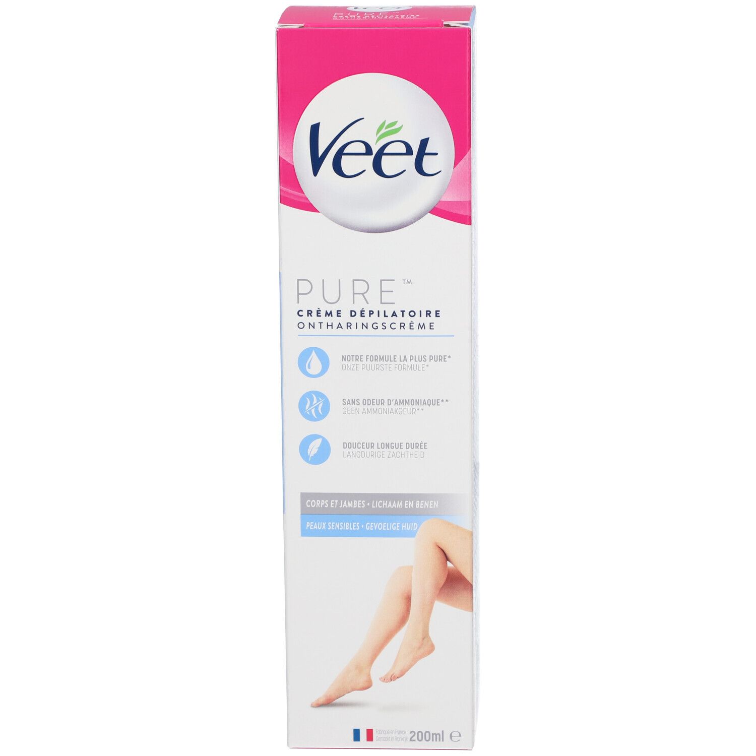 Veet Minima™ Crème dépilatoire Peau sensible