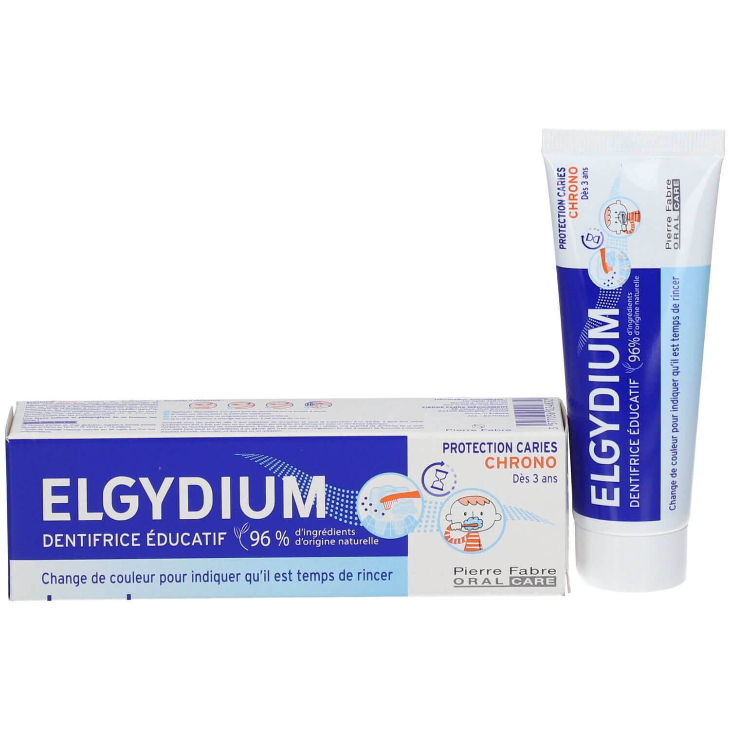 ELGYDIUM CHRONO Dentifrice Éducatif Protection Caries