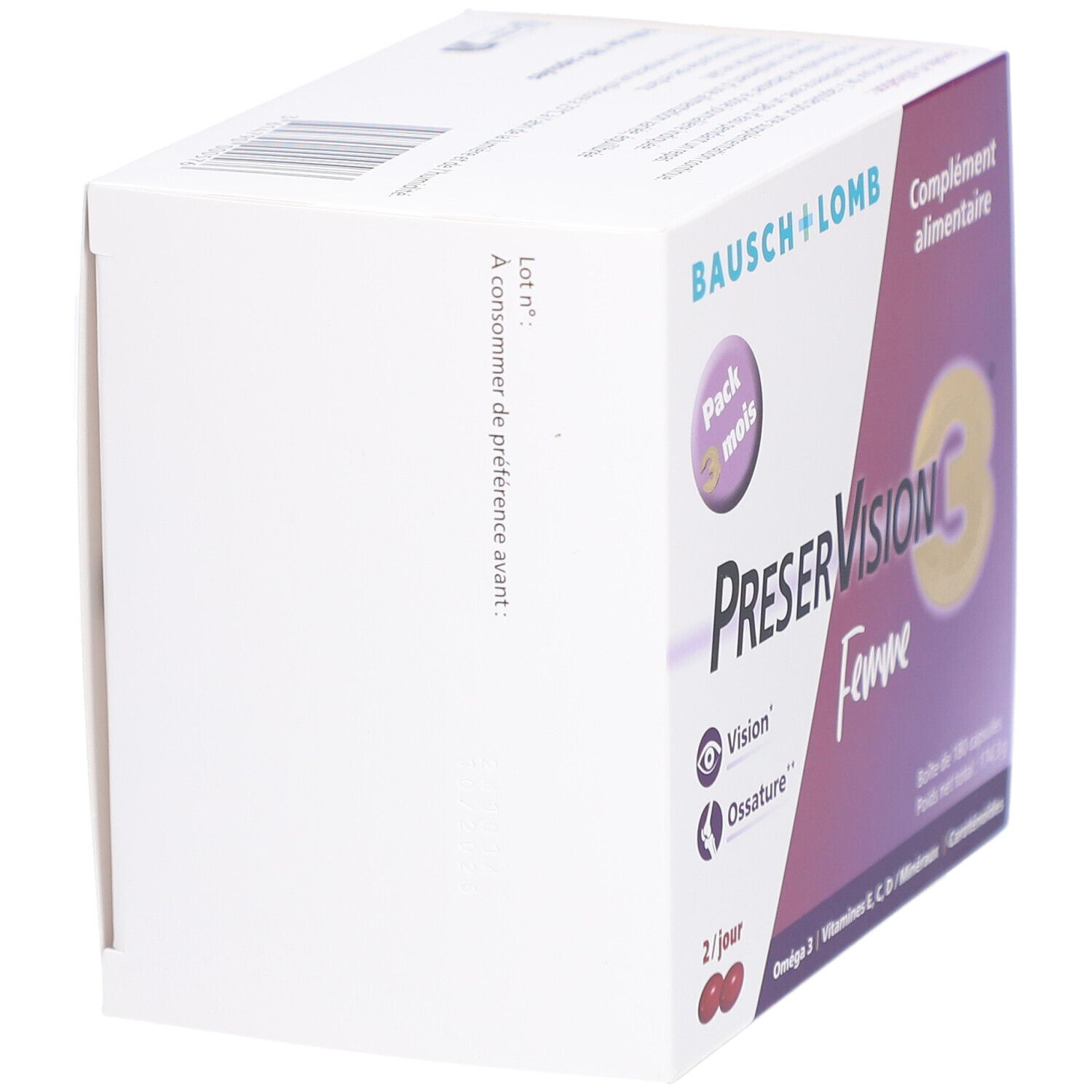 Preservision Femme Pack De 3 Mois 180 Capsules