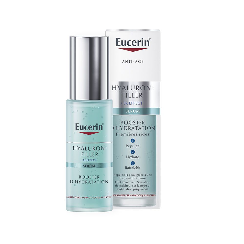 Eucerin® HYALURON-FILLER + 3x EFFECT Sérum Booster d'Hydratation