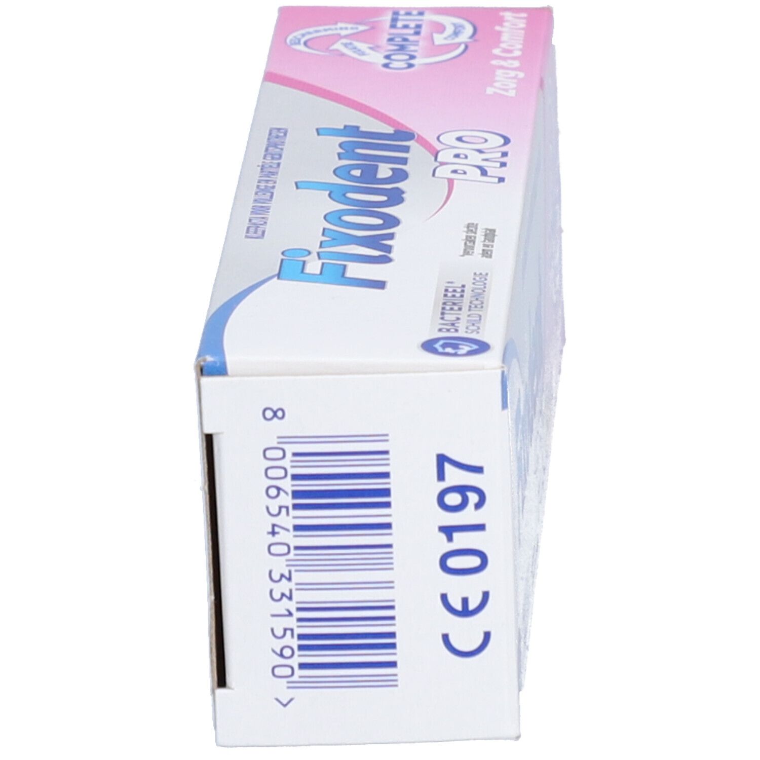 FIXODENT PRO SOIN CONFORT - Crème adhésive pour prothèse dentaire.  - tube 47 g