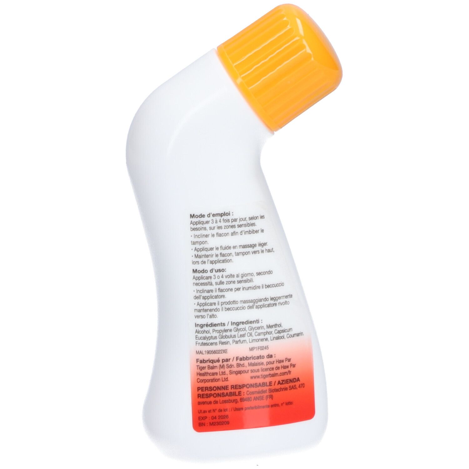 Tiger Balm Fluide Baume du Tigre