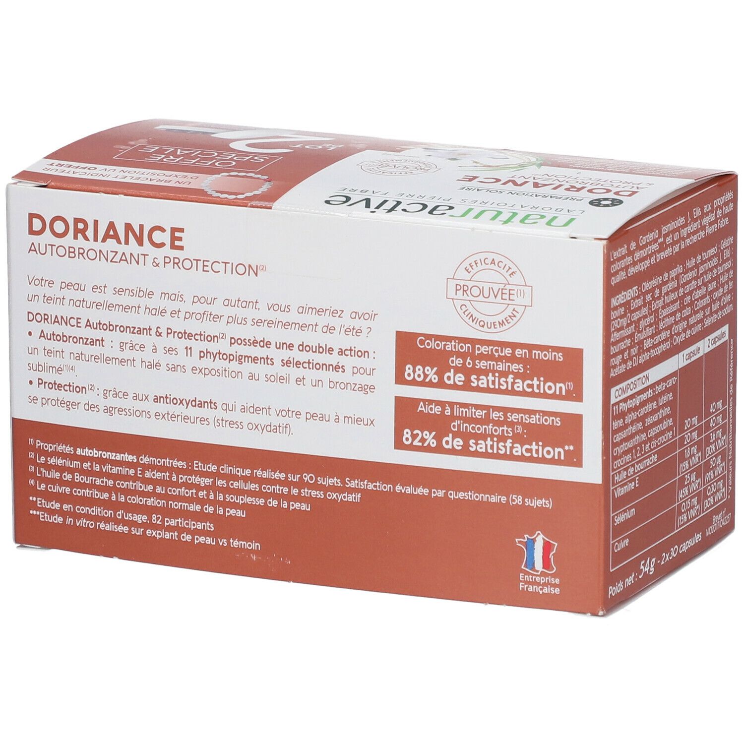 naturactive DORIANCE Autobronzant & Protection