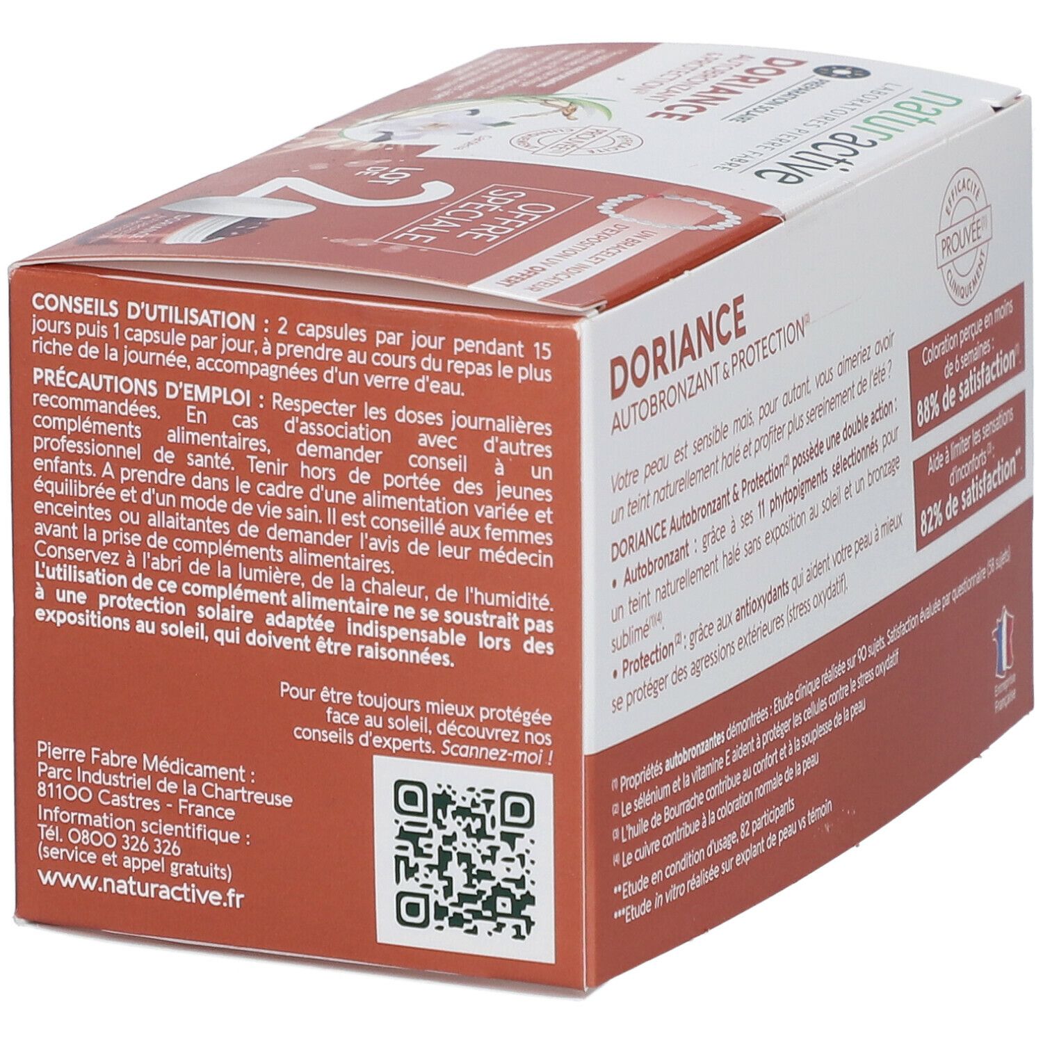 naturactive DORIANCE Autobronzant & Protection