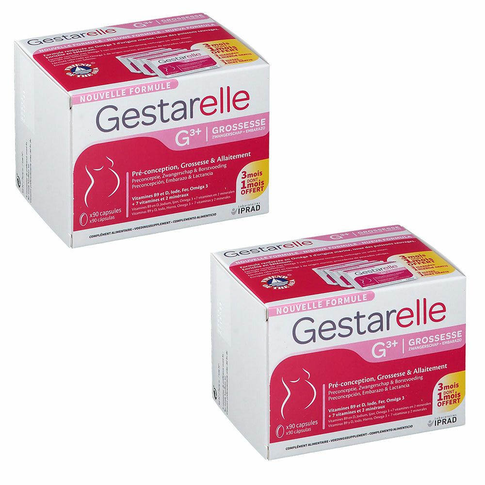 Gestarelle G grossesse 30 capsules - Pharmacie de la Maourine